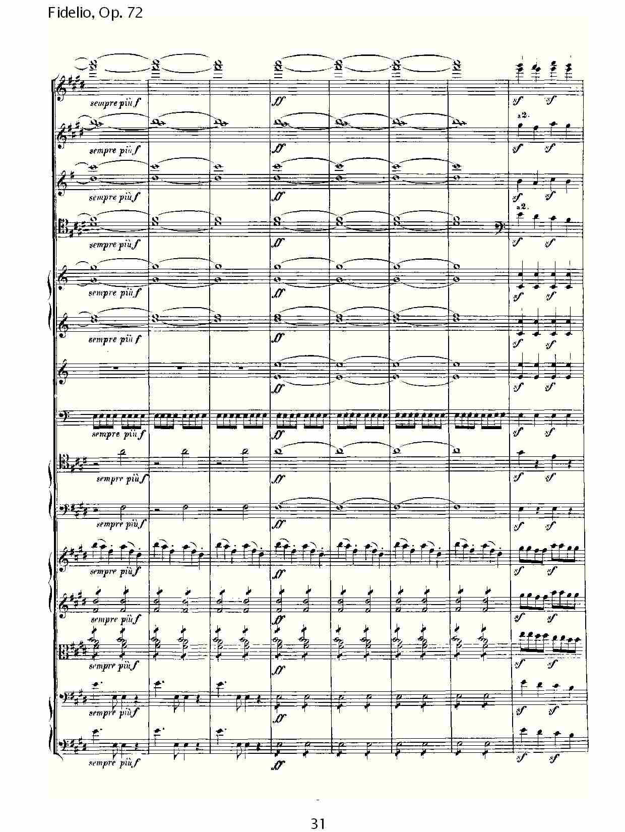 Fidelio, Op. 72 （四）总谱（图1）