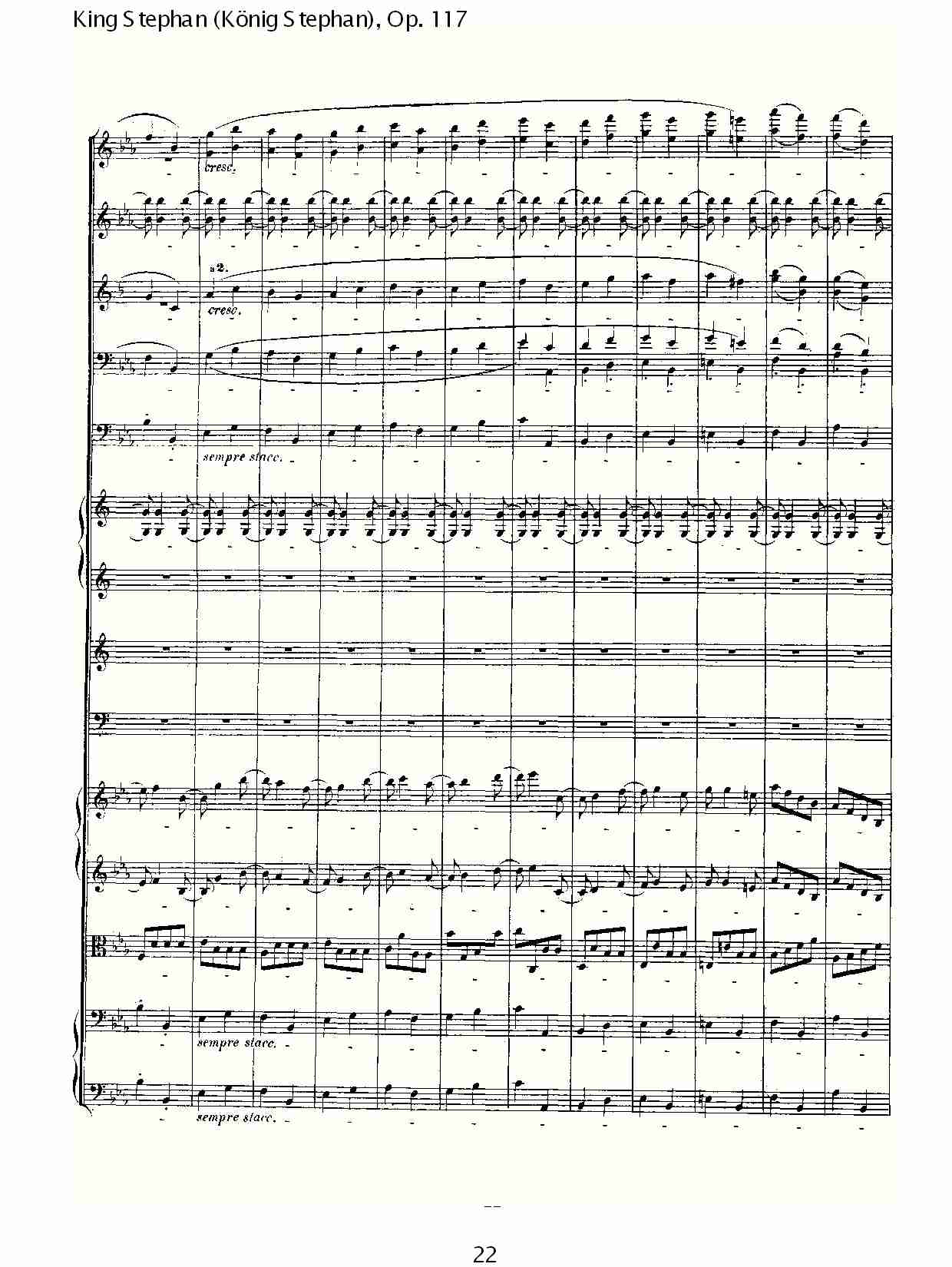 King Stephan (König Stephan), Op.117（三）总谱（图2）