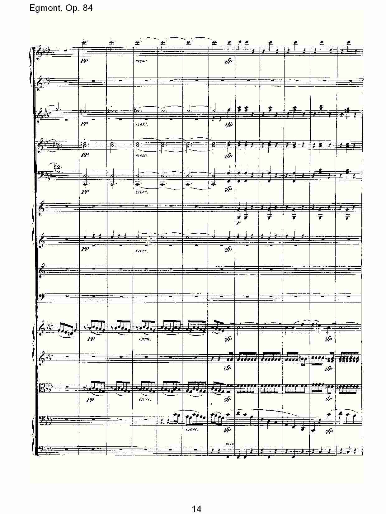 Egmont, Op. 84 (二）总谱（图4）