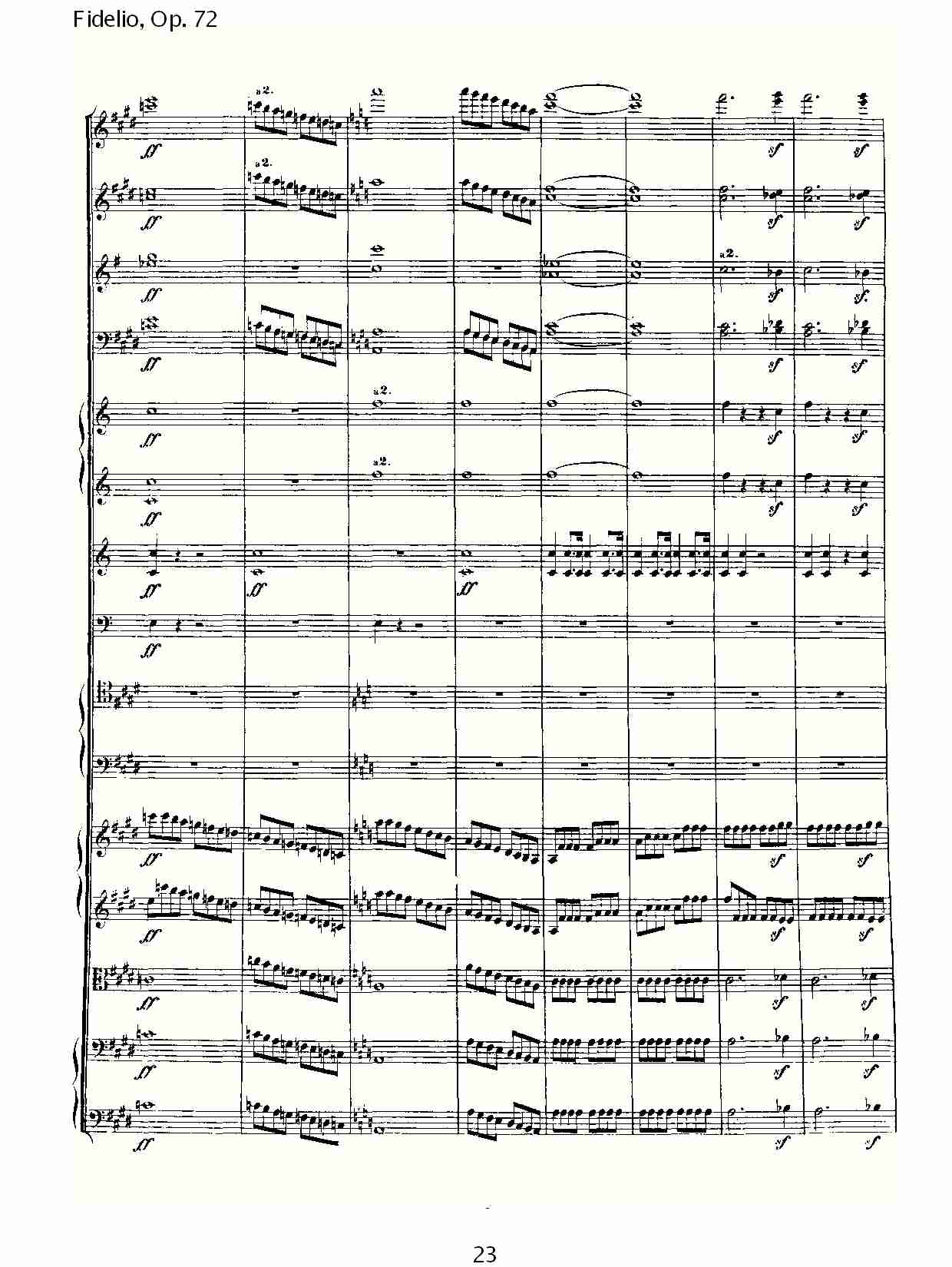 Fidelio, Op. 72 （三）总谱（图3）