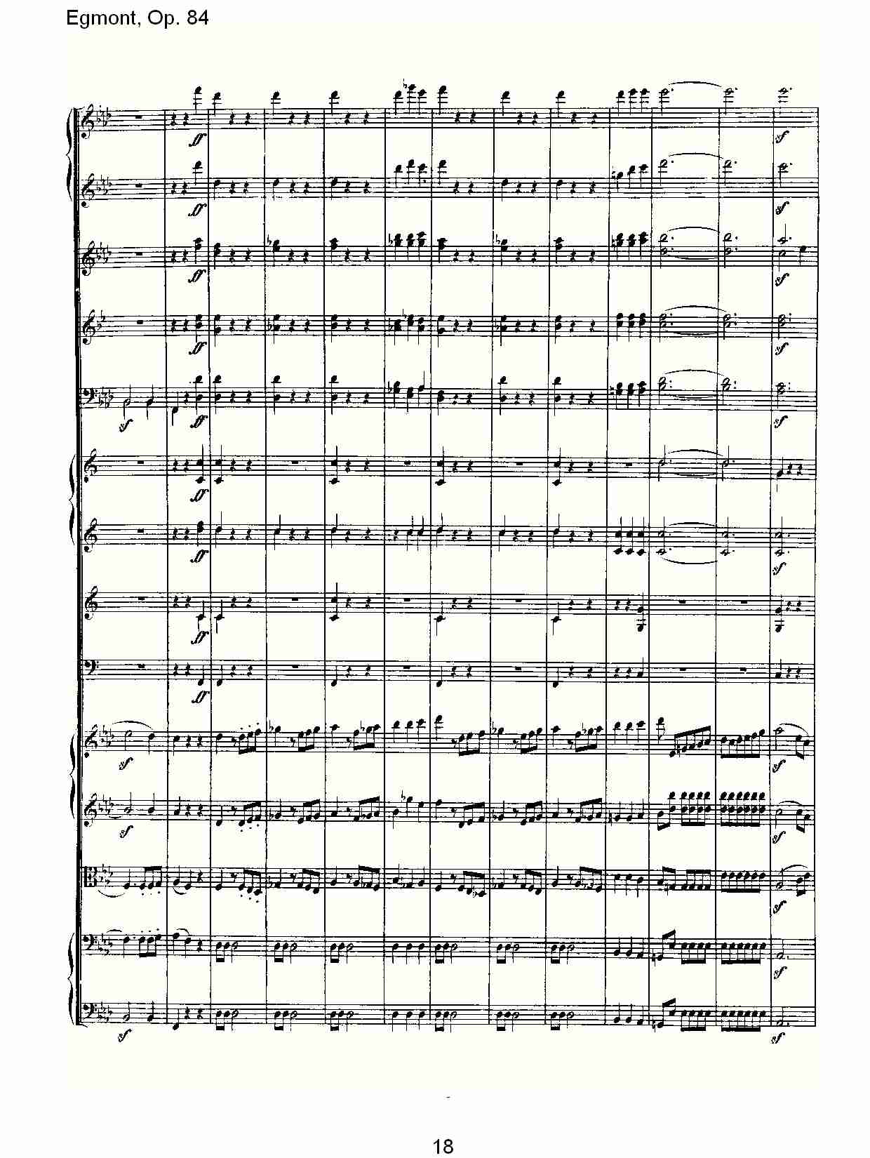 Egmont, Op. 84 (二）总谱（图8）