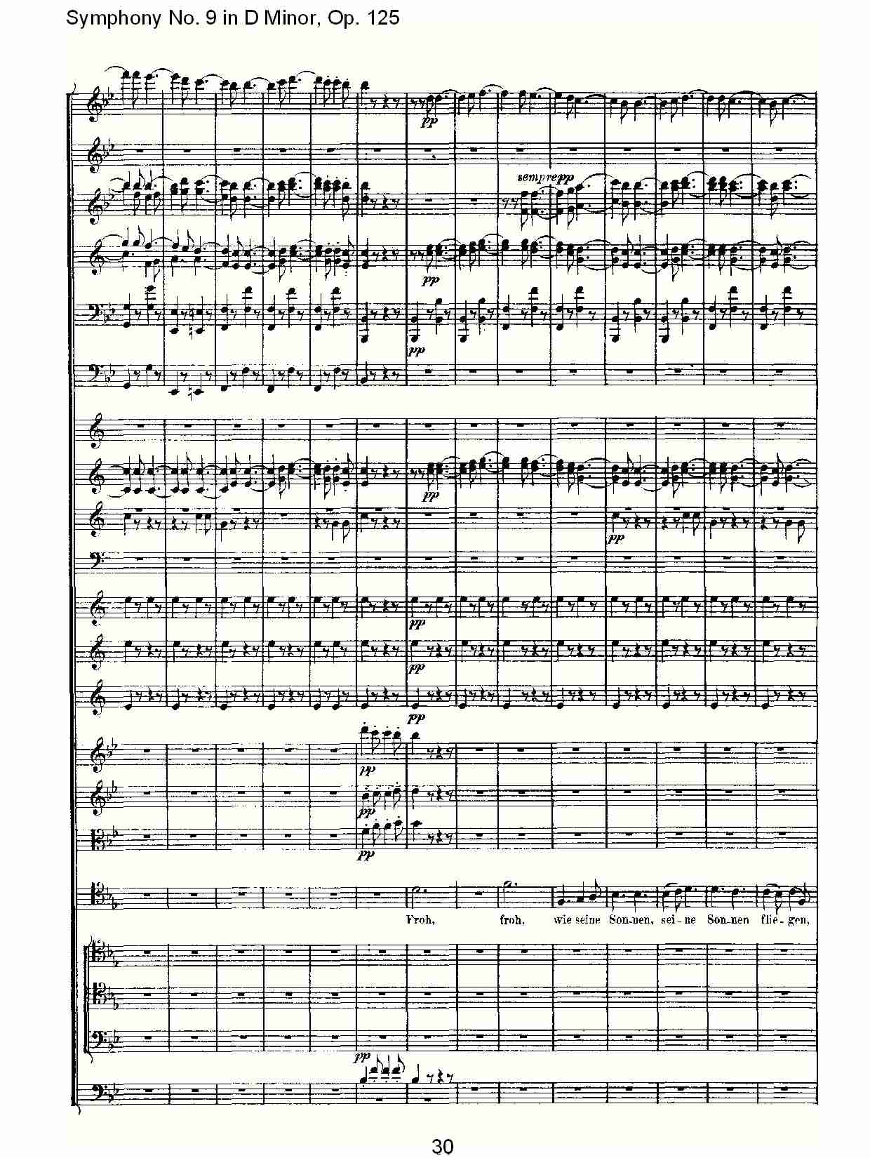 D大调第九交响曲 Op.125 第四乐章（三）总谱（图10）