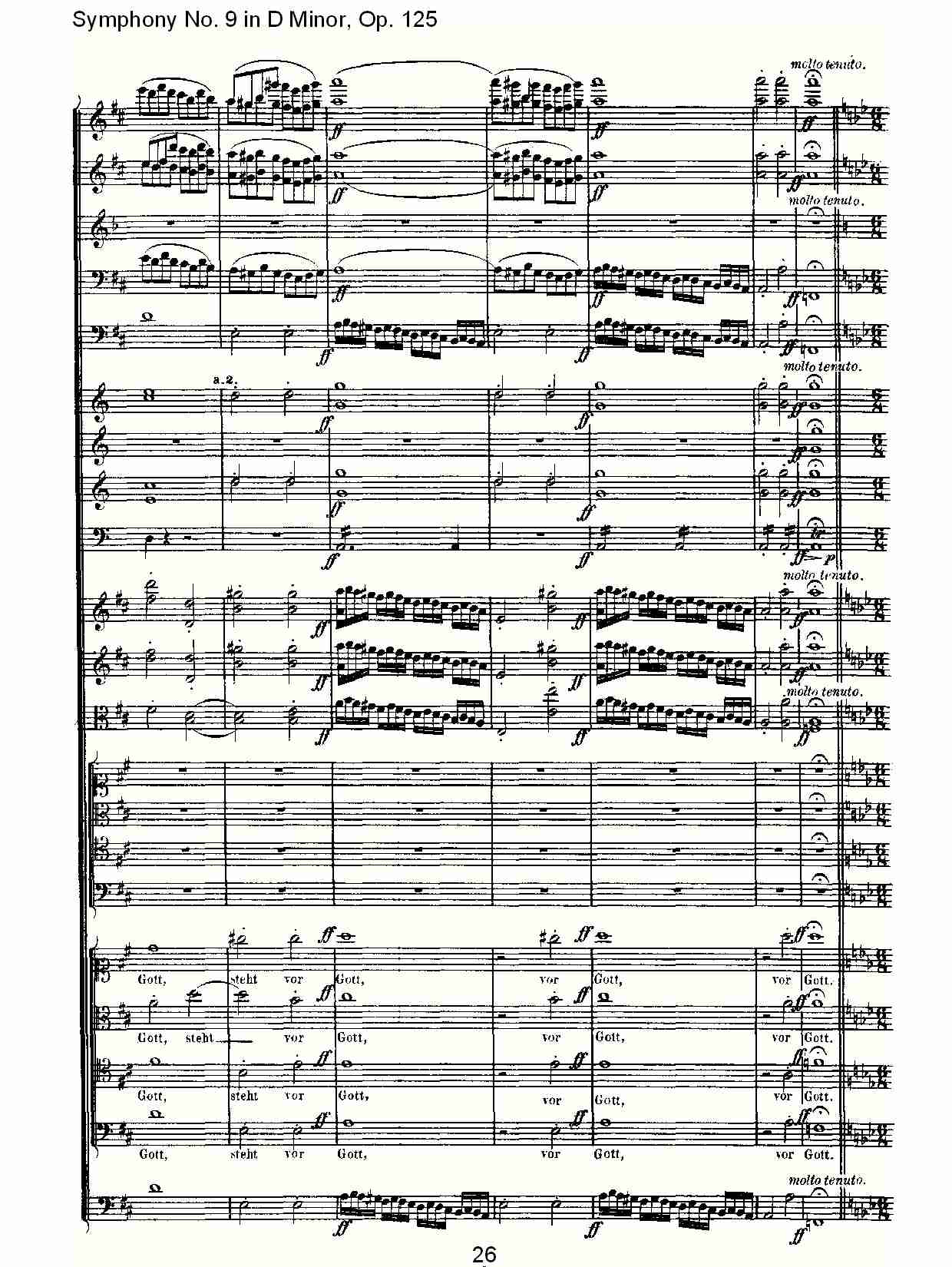D大调第九交响曲 Op.125 第四乐章（三）总谱（图6）