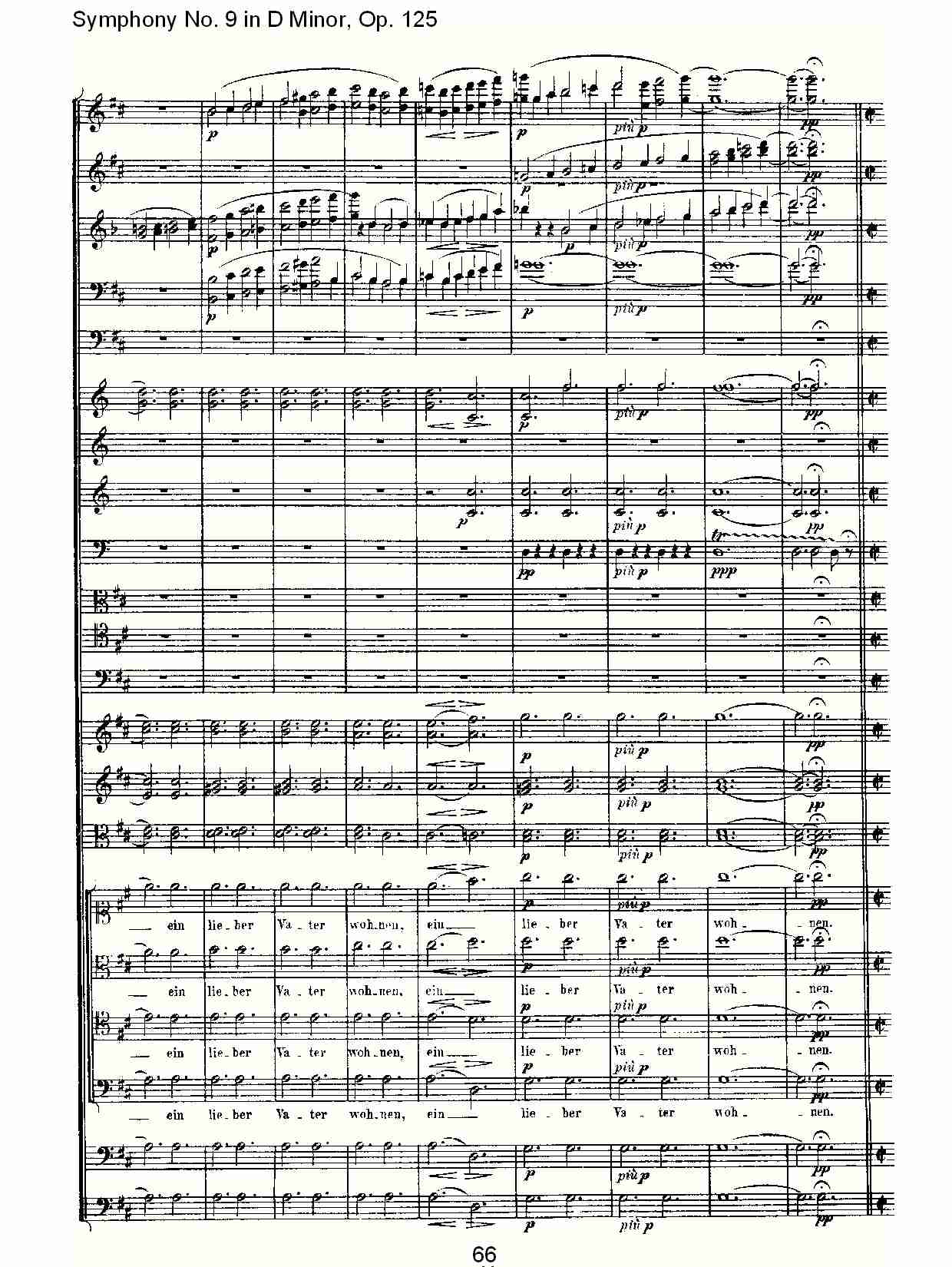 D大调第九交响曲 Op.125）第四乐章（七）总谱（图6）