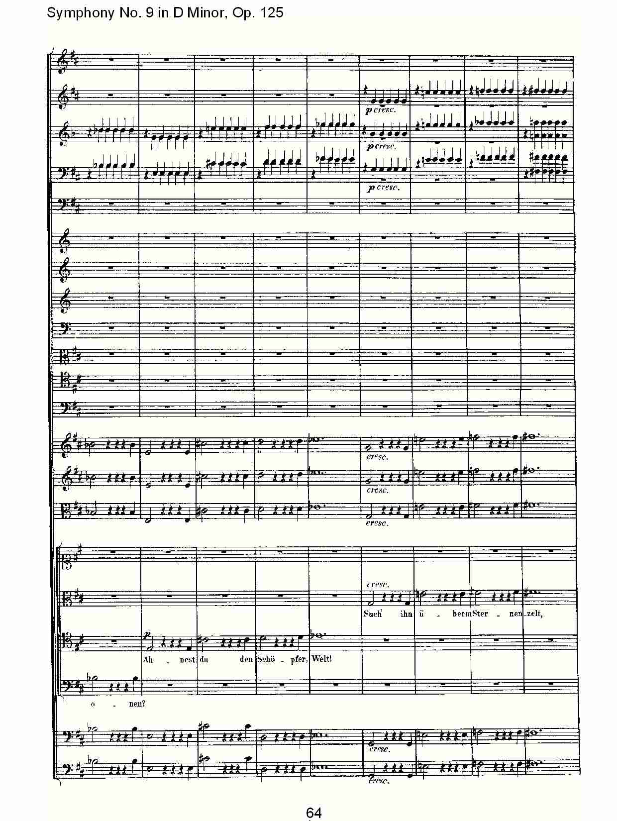 D大调第九交响曲 Op.125）第四乐章（七）总谱（图4）