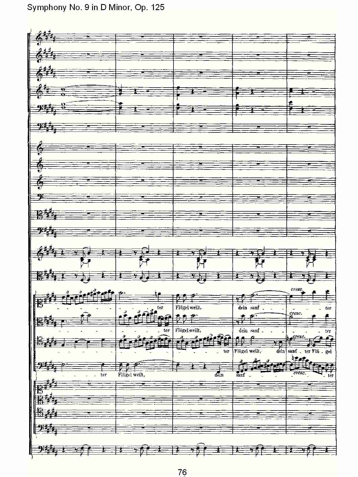 D大调第九交响曲 Op.125 第四乐章（八）总谱（图6）