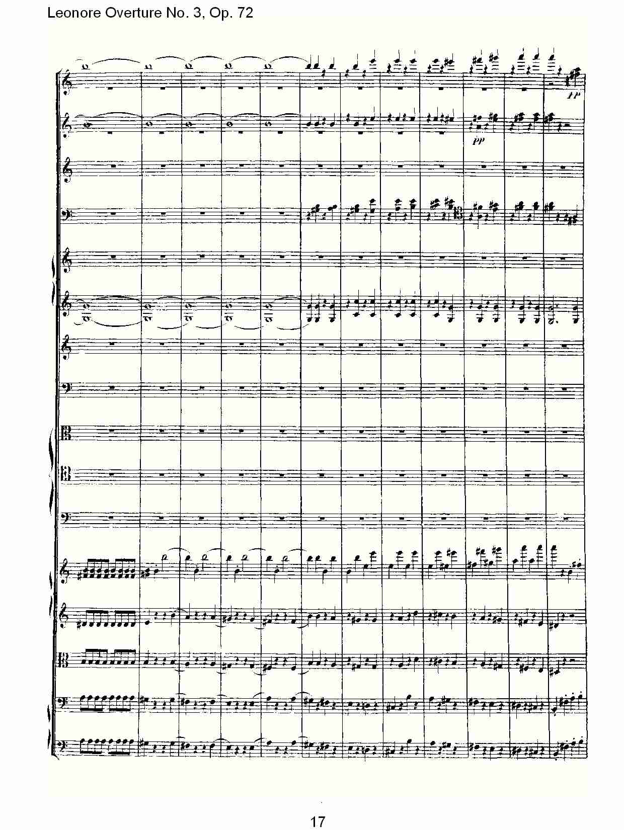 Leonore Overture No. 3, Op. 72　（二）总谱（图7）
