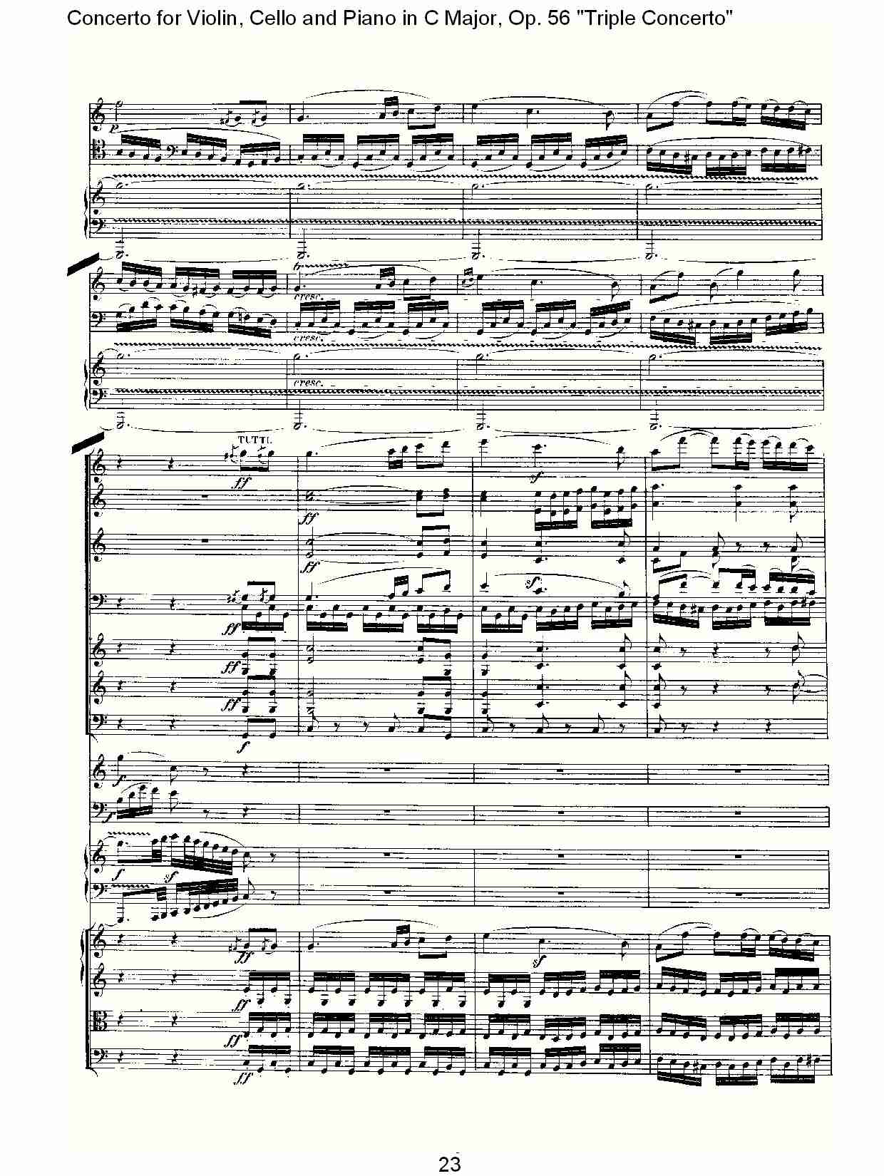C大调大提琴与钢琴协奏曲 Op.56第三乐章(三)总谱（图3）