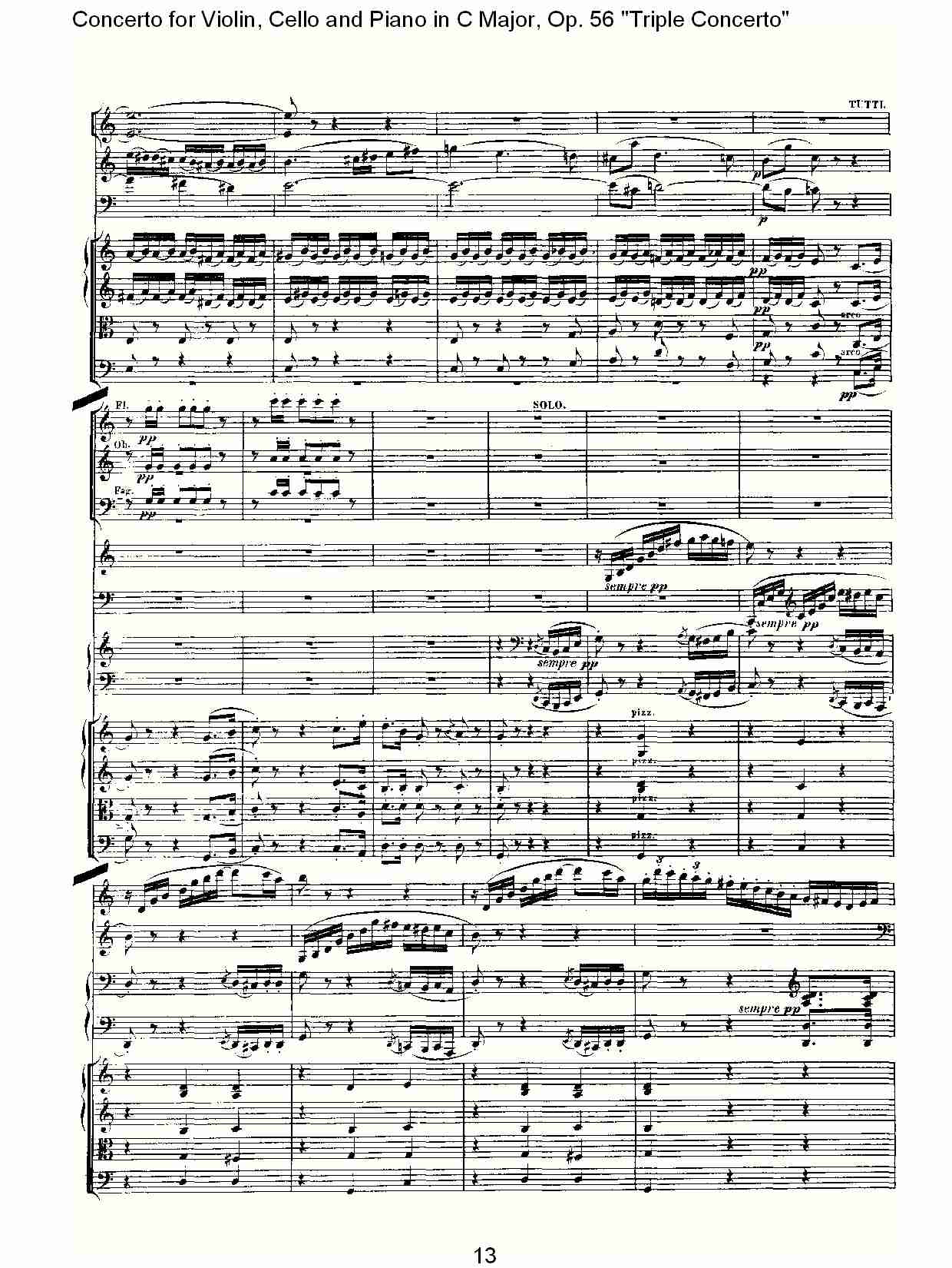 C大调大提琴与钢琴协奏曲 Op.56第三乐章(二)总谱（图3）