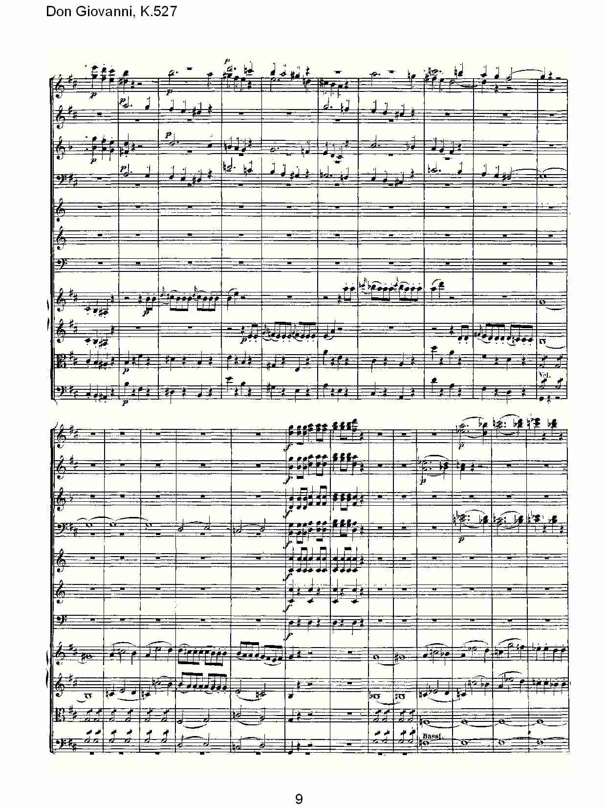 Don Giovanni, K.527 （二）总谱（图4）