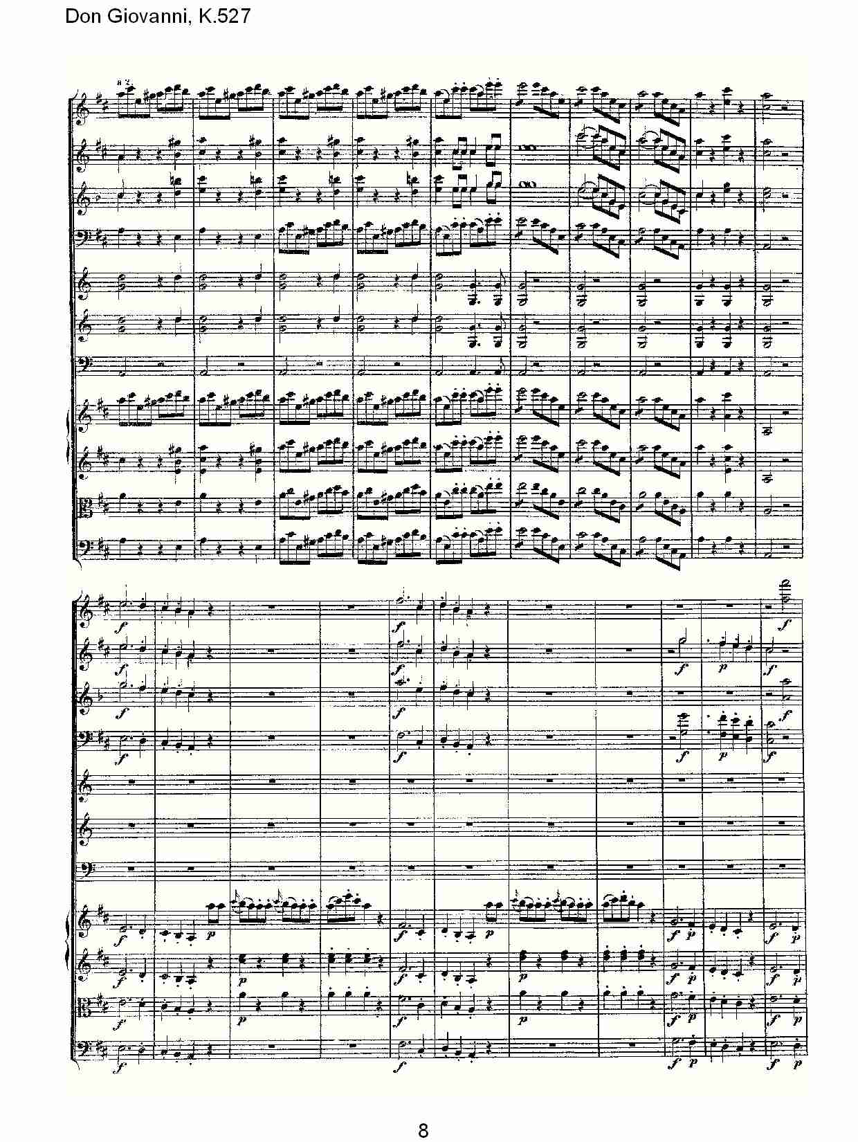 Don Giovanni, K.527 （二）总谱（图3）