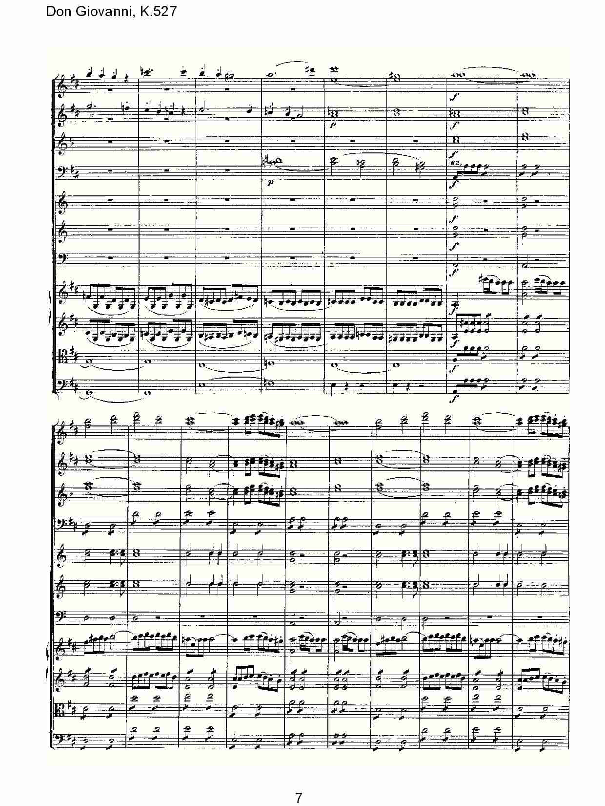 Don Giovanni, K.527 （二）总谱（图2）