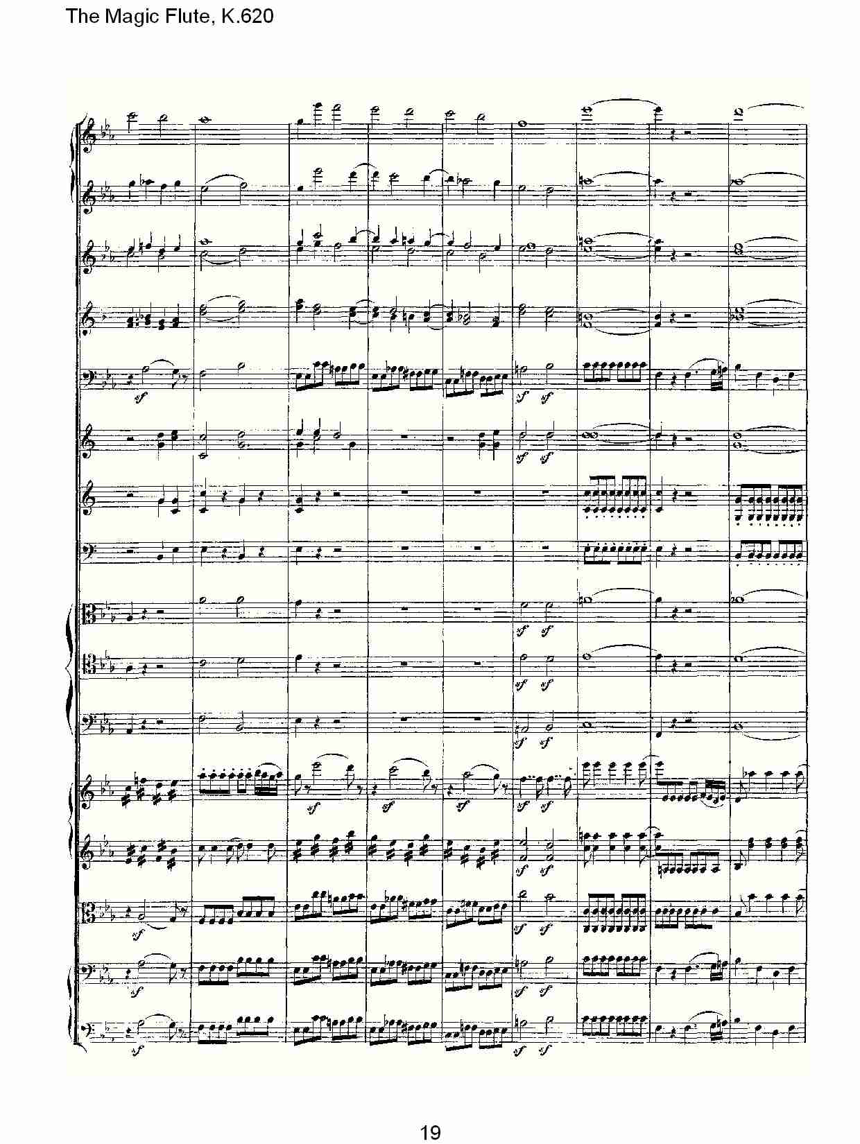 The Magic Flute, K.620 （四）总谱（图4）