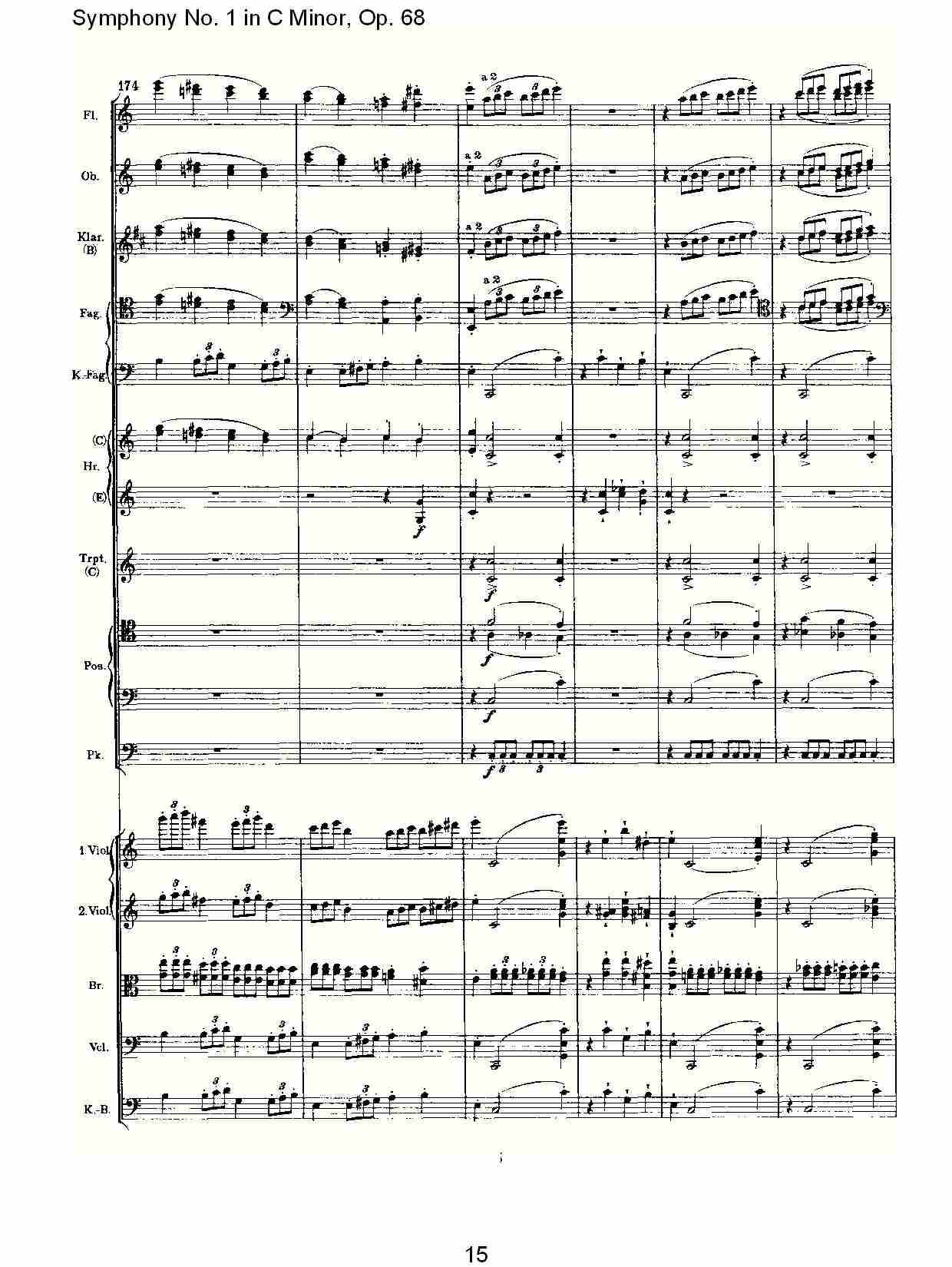 C小调第一交响曲, Op.68 第四乐章（三）.总谱（图5）