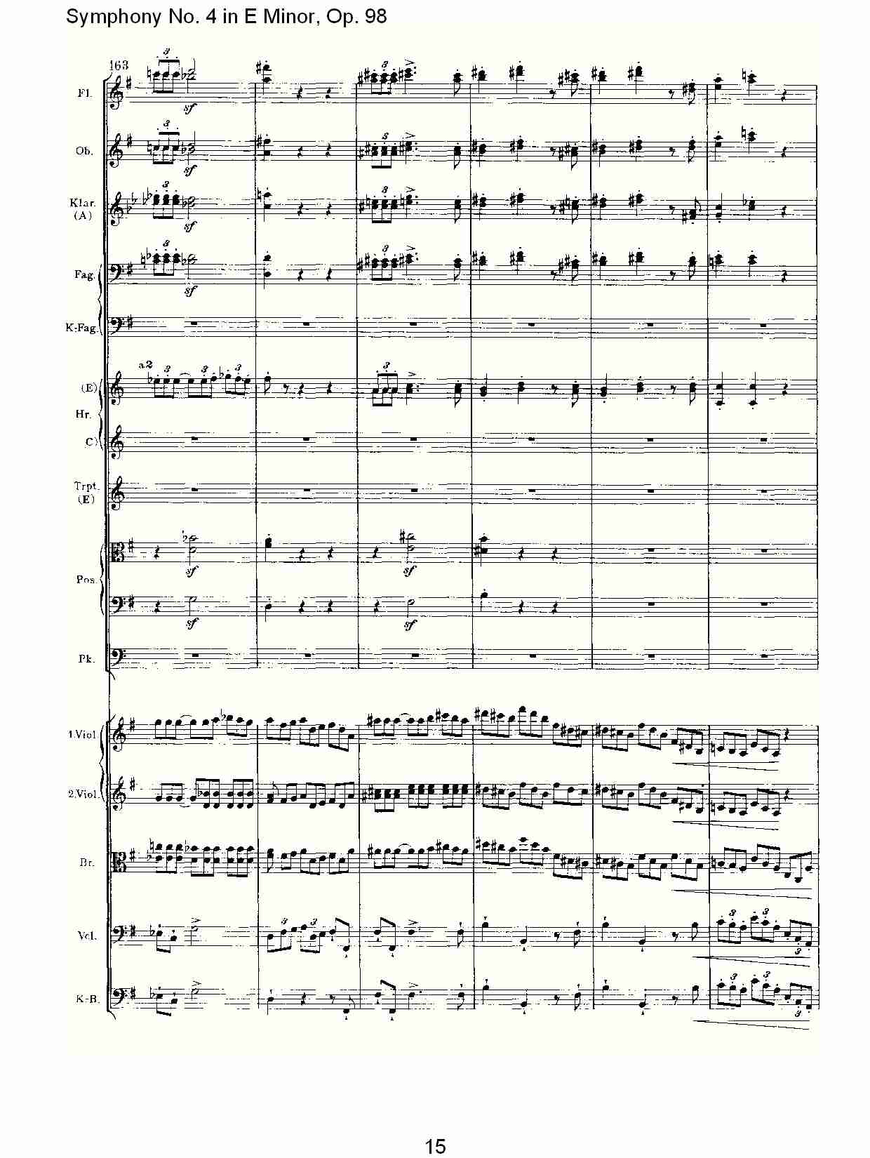 E小调第四交响曲, Op.98第四乐章（三）总谱（图5）