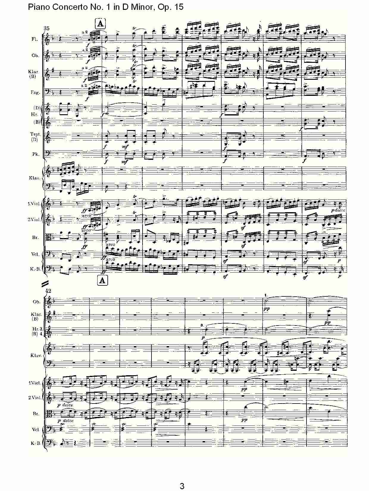 D小调钢琴第一协奏曲, Op.15第三乐章（一）总谱（图4）