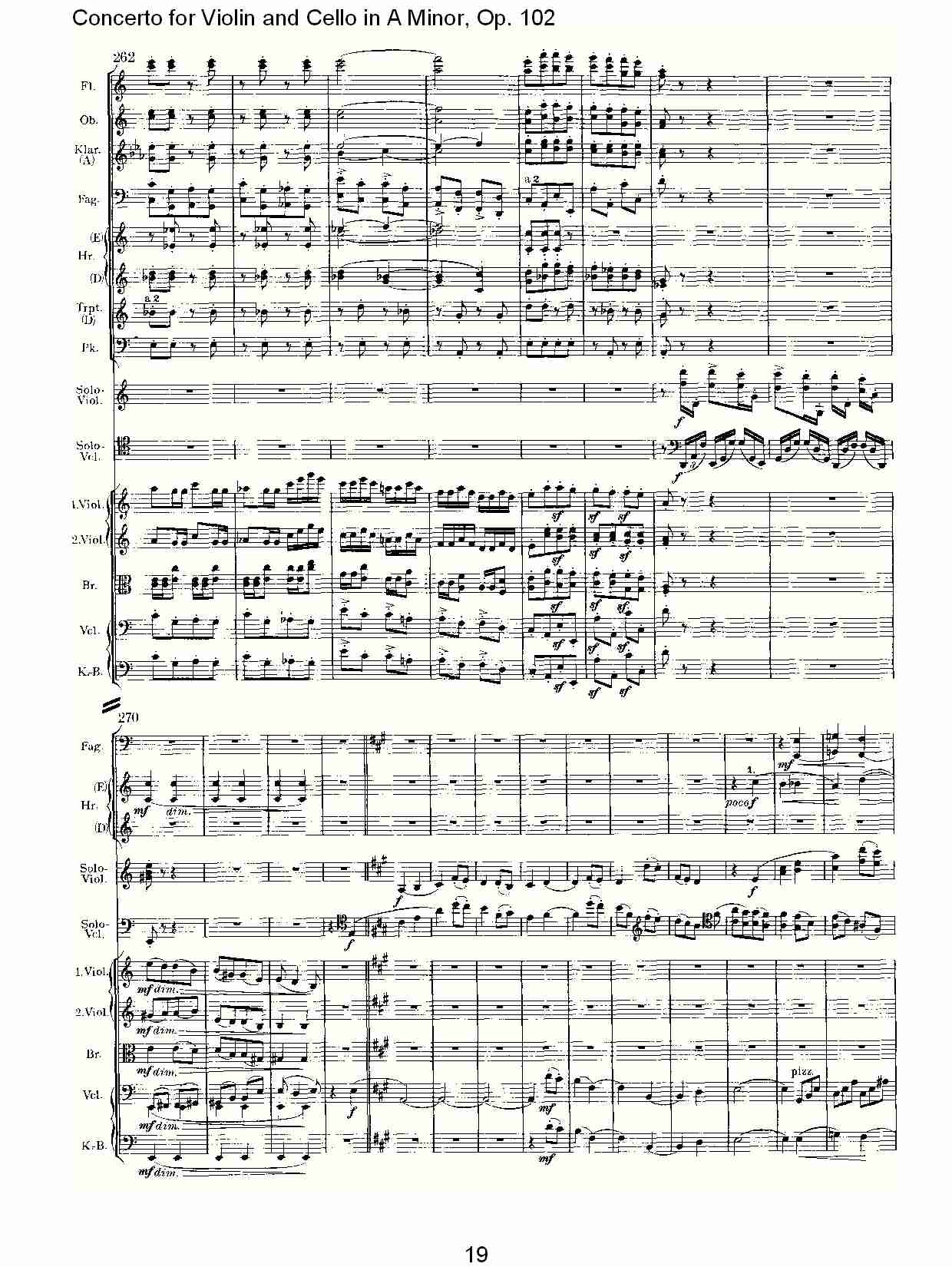 A小调小提琴与大提琴协奏曲, Op.102第三乐章（四）总谱（图4）