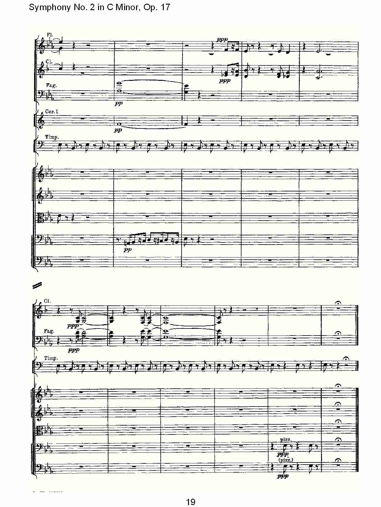 C小调第二交响曲, Op.17第二乐章（四）总谱（图4）