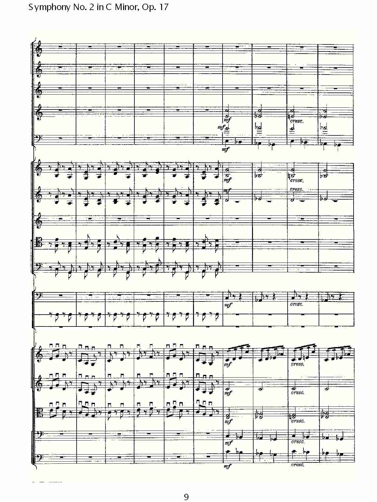 C小调第二交响曲, Op.17第四乐章（二）总谱（图4）