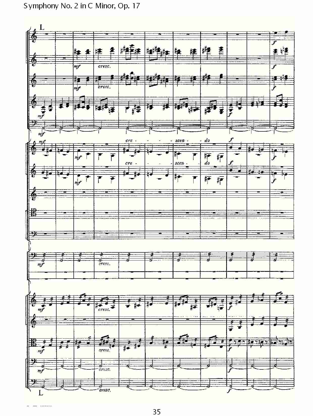 C小调第二交响曲, Op.17第四乐章（七）总谱（图5）