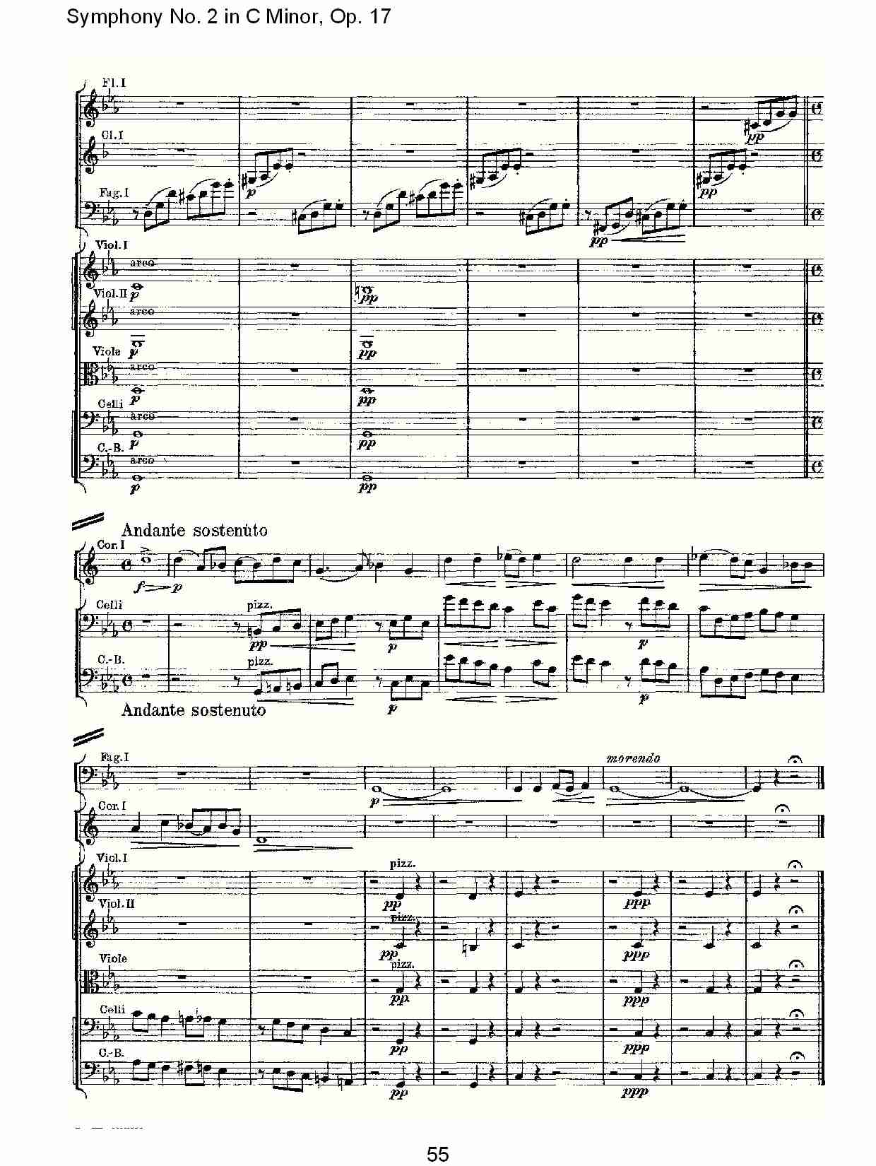 C小调第二交响曲, Op.17第一乐章（十一）总谱（图5）