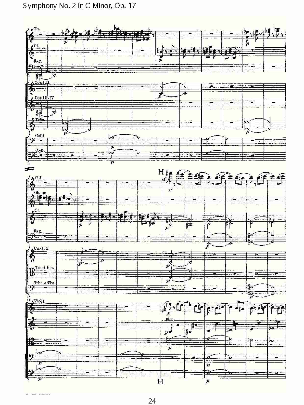 C小调第二交响曲, Op.17第四乐章（五）总谱（图4）