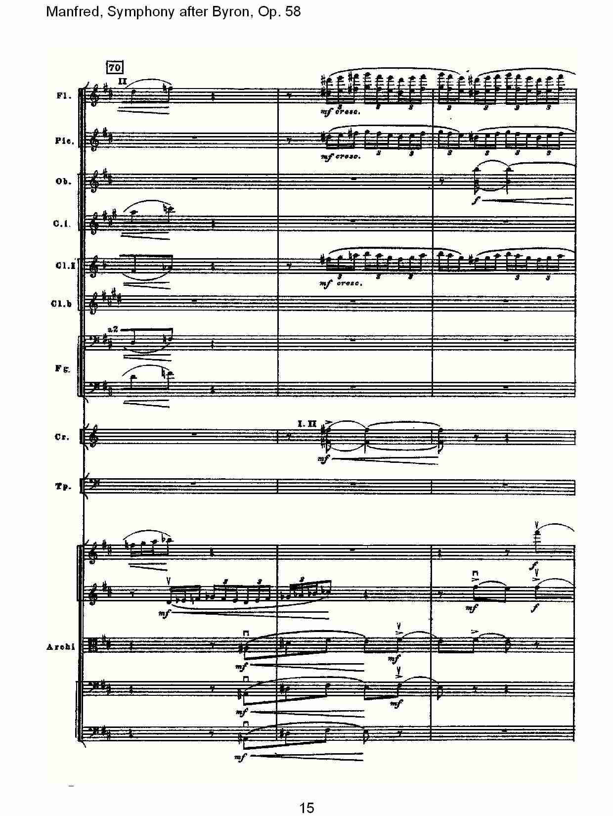 Manfred, Symphony after Byron, Op.58第二乐章（三）总谱（图6）
