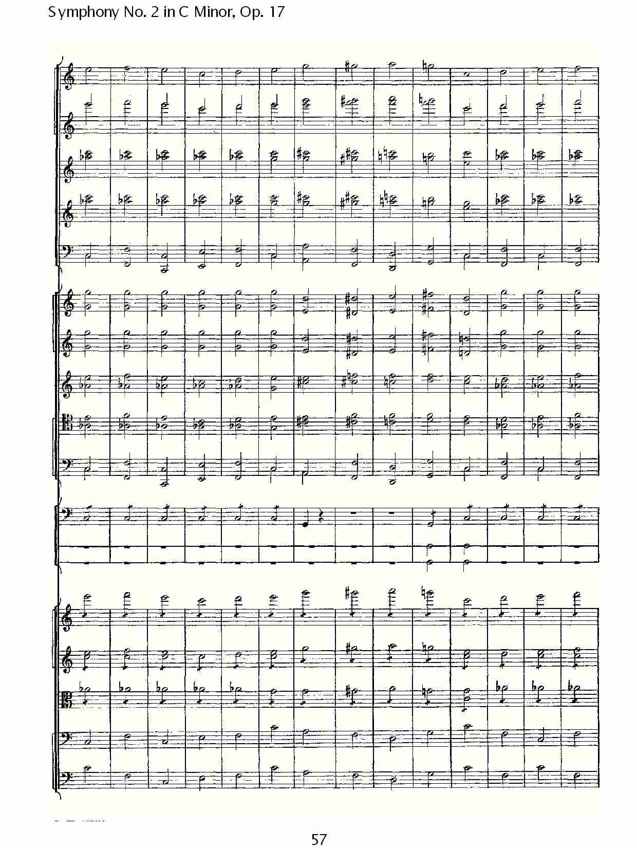 C小调第二交响曲, Op.17第四乐章（十二）总谱（图2）