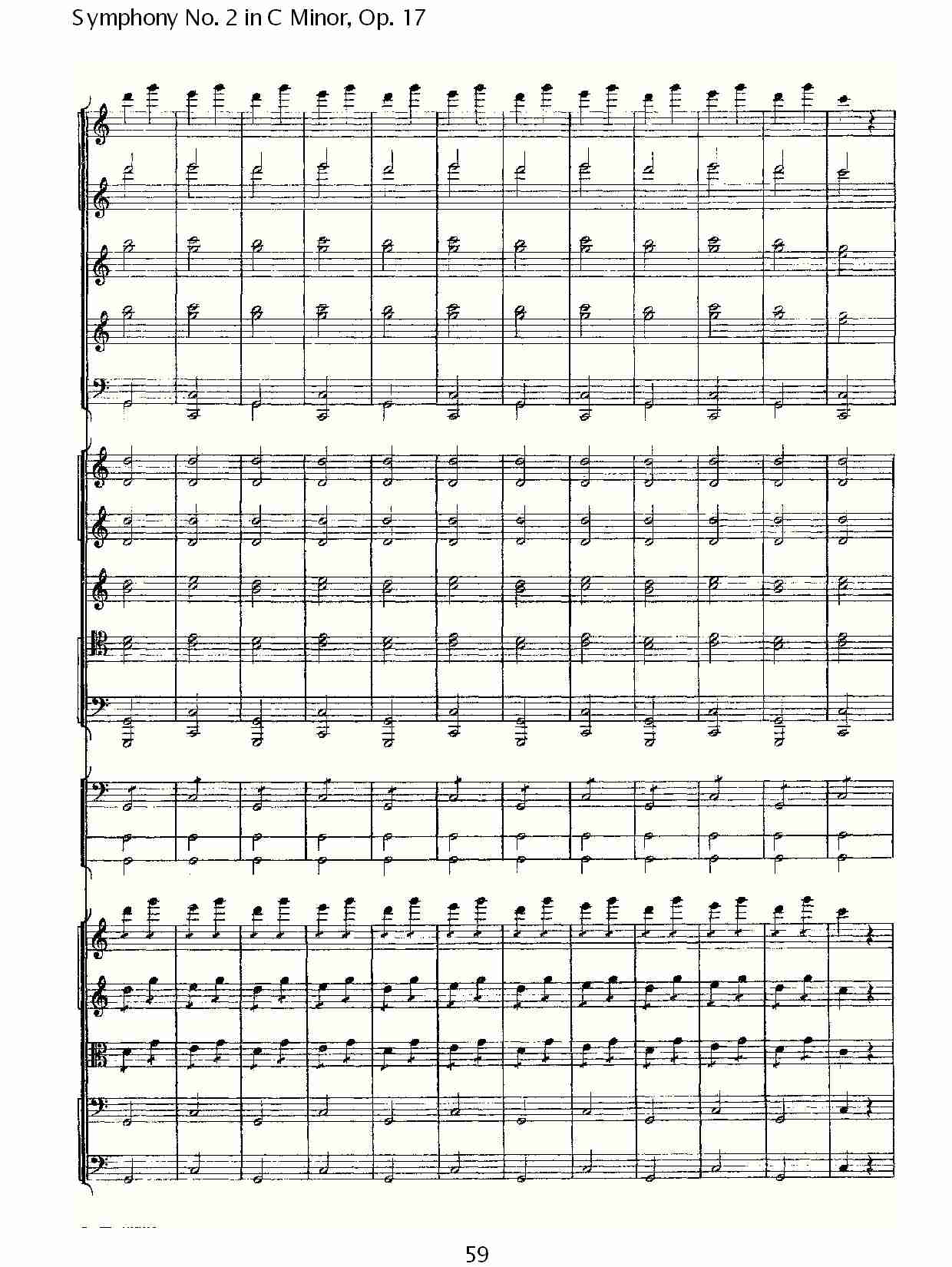 C小调第二交响曲, Op.17第四乐章（十二）总谱（图4）