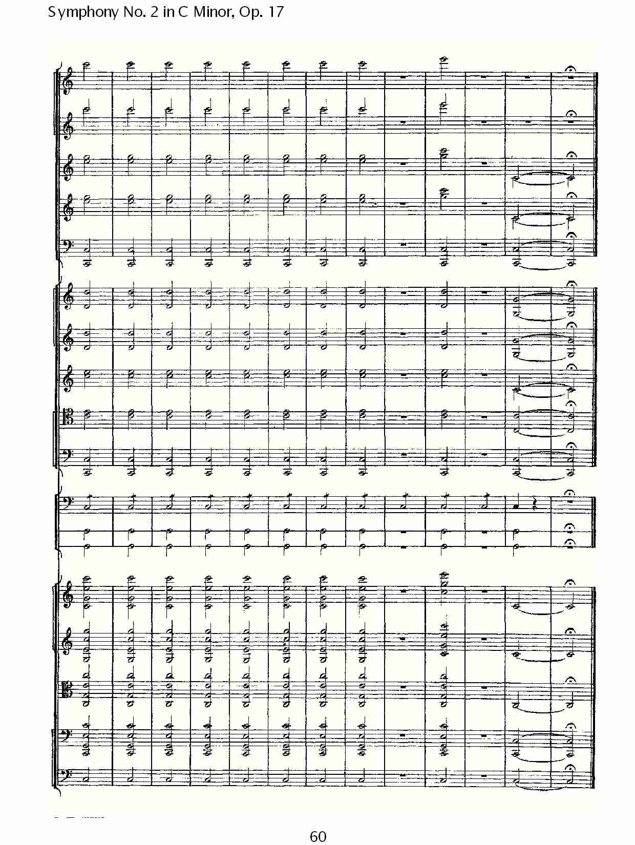 C小调第二交响曲, Op.17第四乐章（十二）总谱（图5）