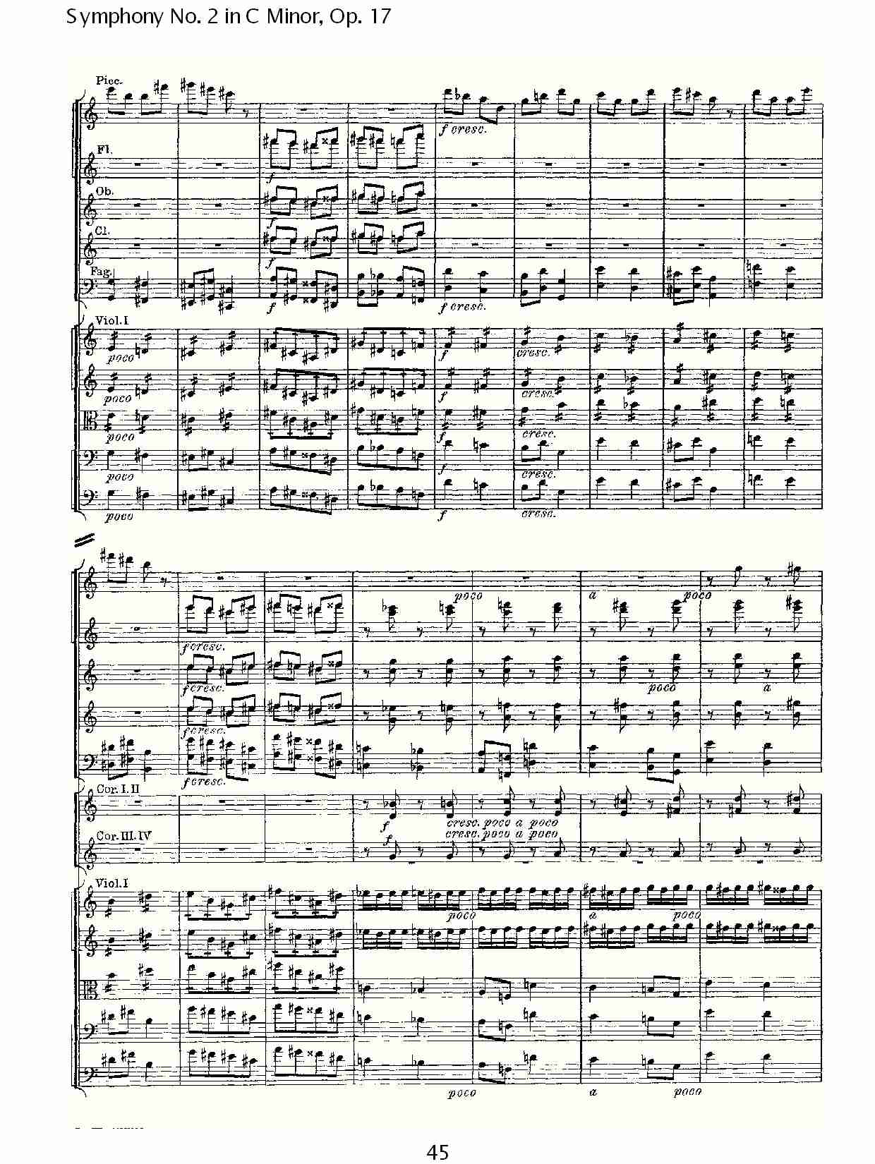 C小调第二交响曲, Op.17第四乐章（九）总谱（图6）