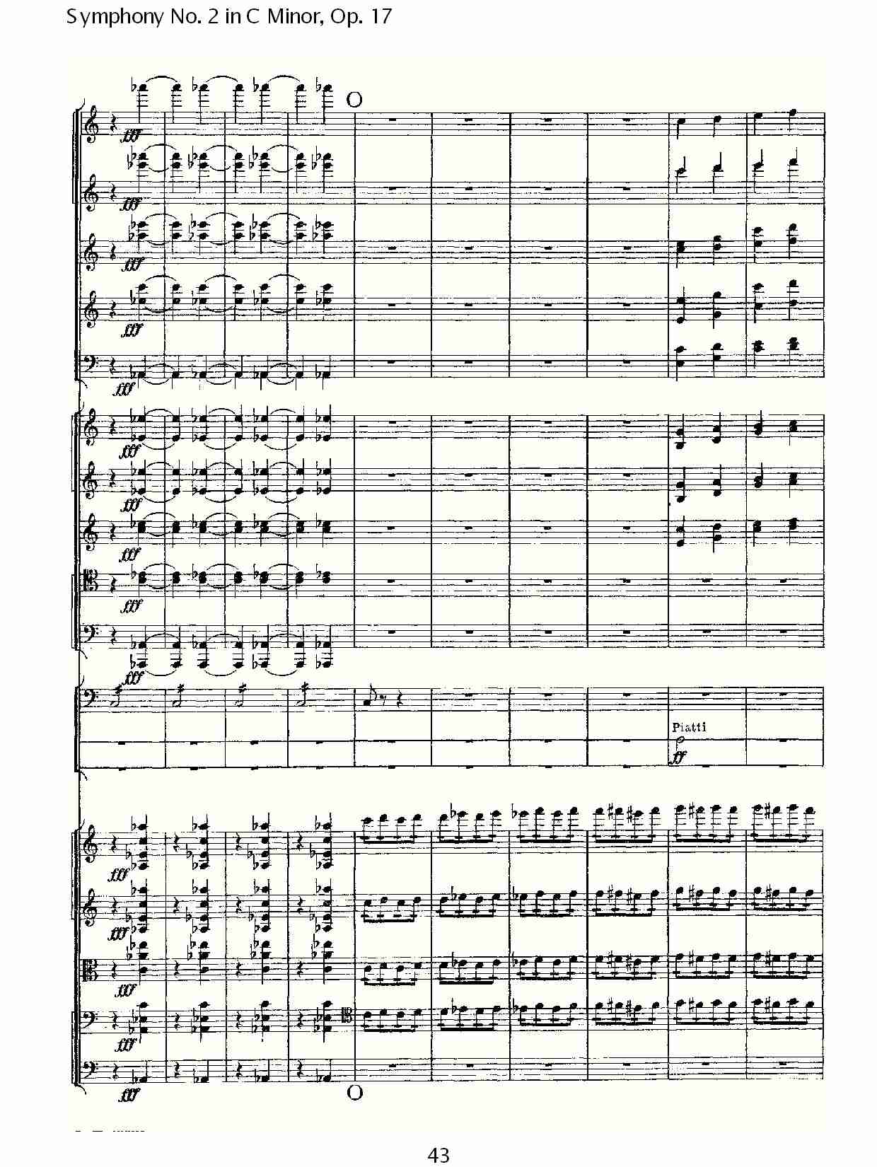 C小调第二交响曲, Op.17第四乐章（九）总谱（图3）