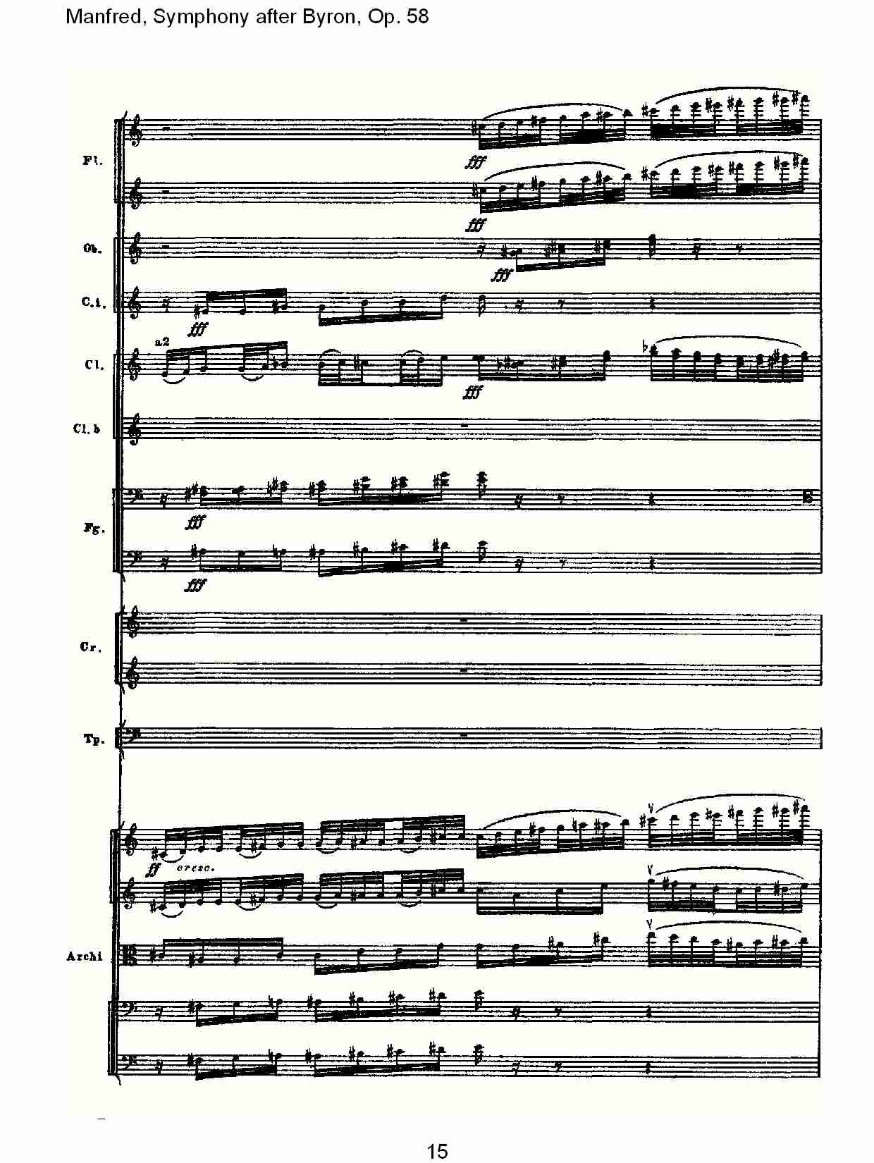 Manfred, Symphony after Byron, Op.58第一乐章（三）总谱（图5）