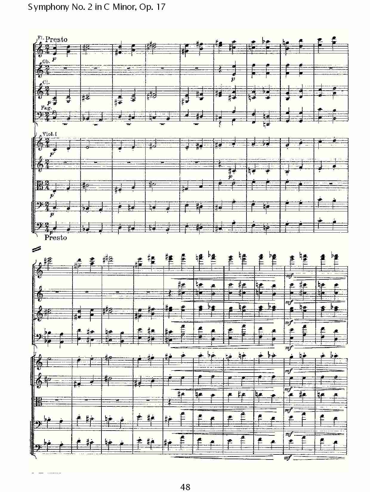 C小调第二交响曲, Op.17第四乐章（十）总谱（图3）