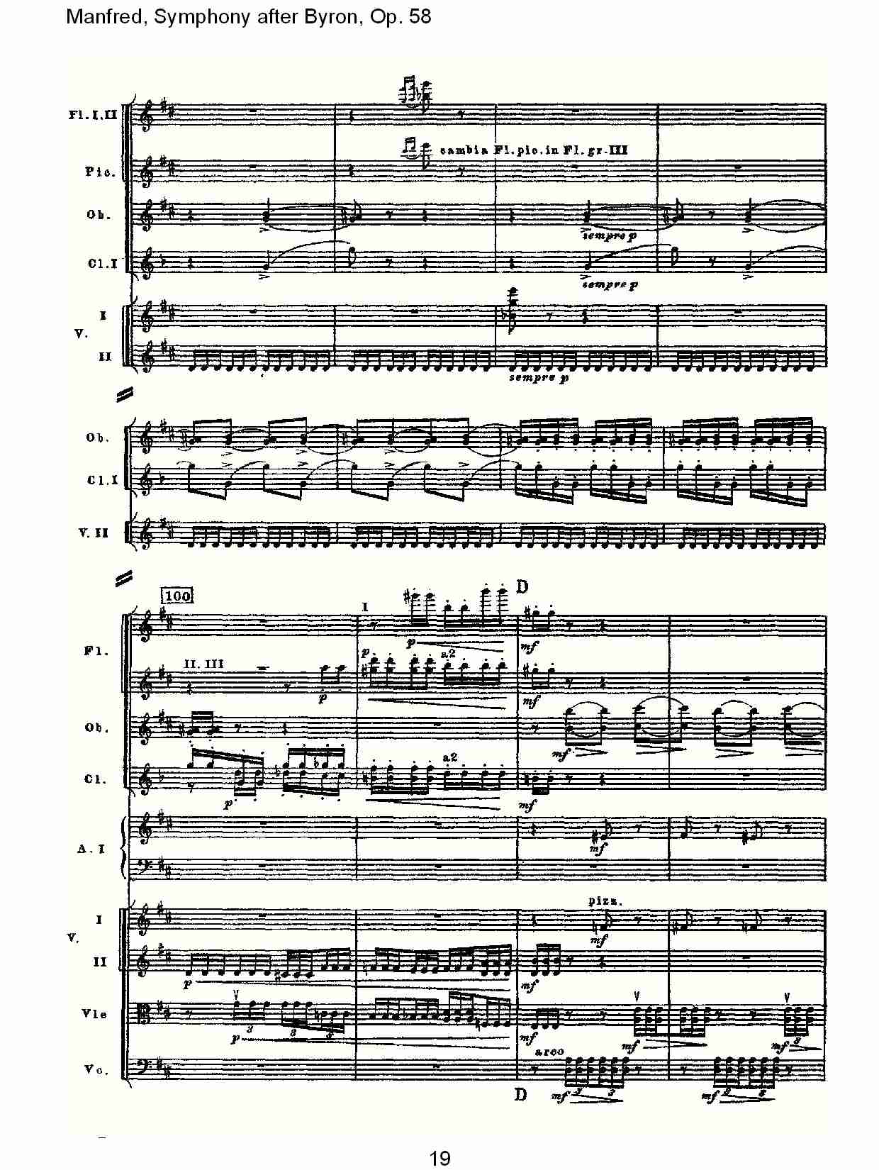 Manfred, Symphony after Byron, Op.58第二乐章（四）总谱（图4）
