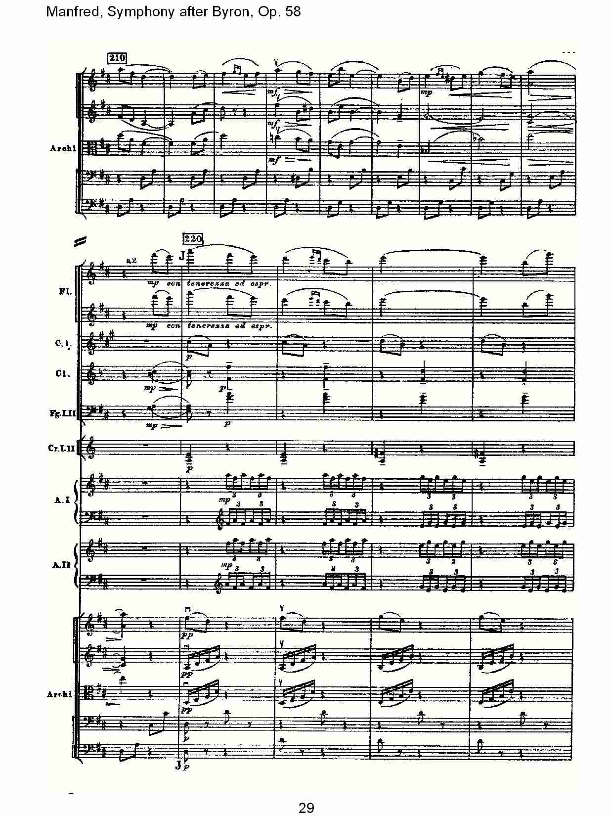 Manfred, Symphony after Byron, Op.58第二乐章（六）总谱（图4）