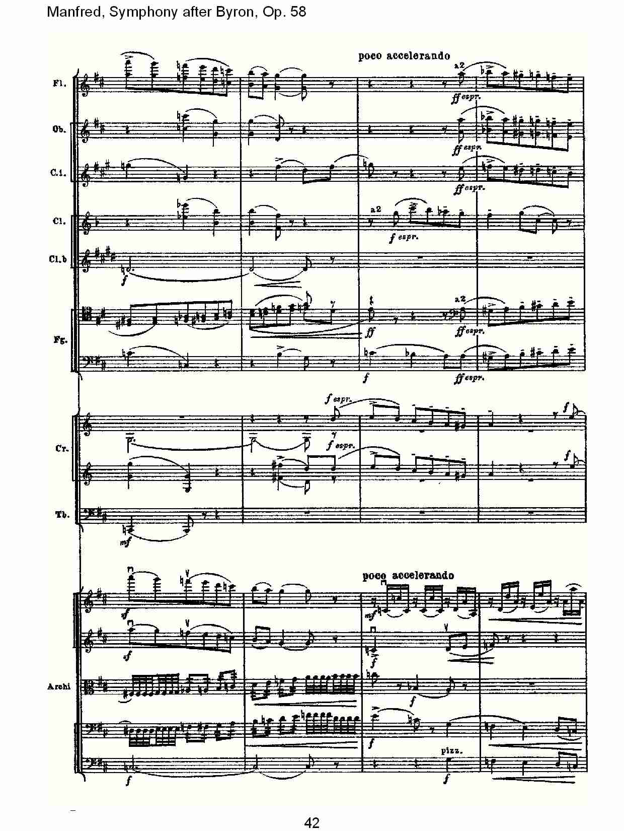 Manfred, Symphony after Byron, Op.58第一乐章（九）总谱（图2）