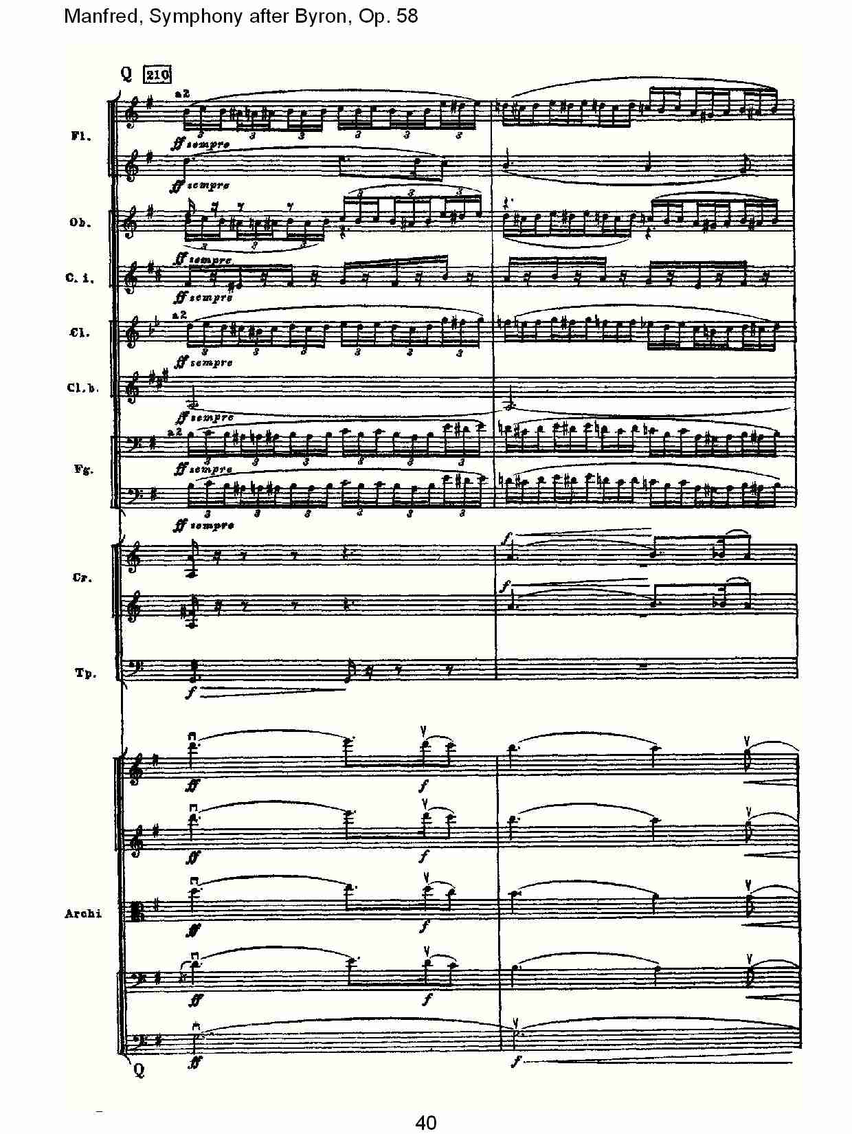 Manfred, Symphony after Byron, Op.58第三乐章（八）总谱（图5）