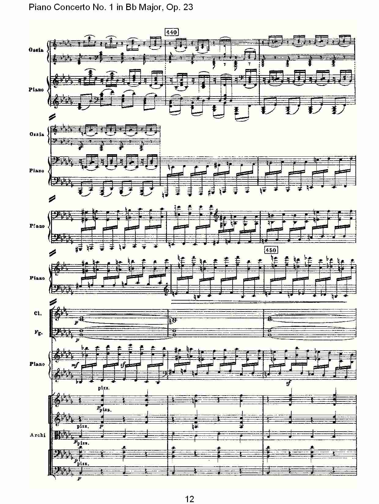 Bb大调第一钢琴协奏曲,Op.23第一乐章第二部（三）总谱（图2）
