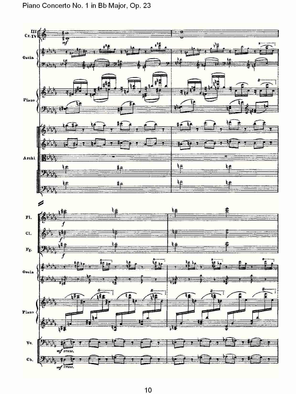 Bb大调第一钢琴协奏曲,Op.23第一乐章第二部（二）总谱（图5）