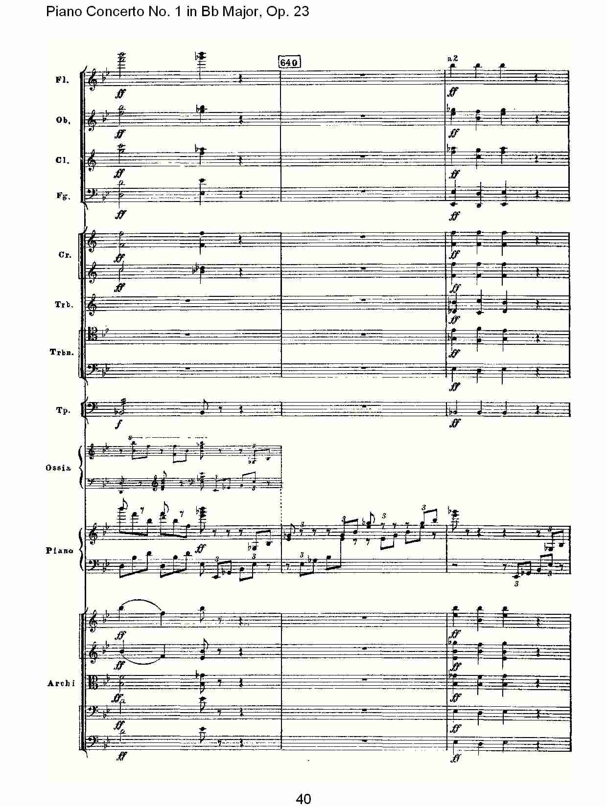 Bb大调第一钢琴协奏曲,Op.23第一乐章第二部（八）总谱（图5）