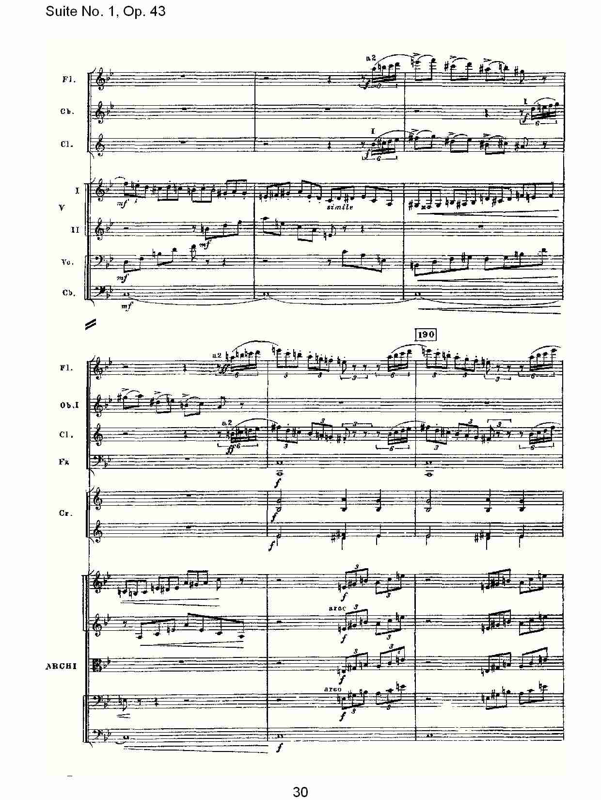 Suite No.1, Op.43   第一套曲,Op.43第五乐章（六）总谱（图5）