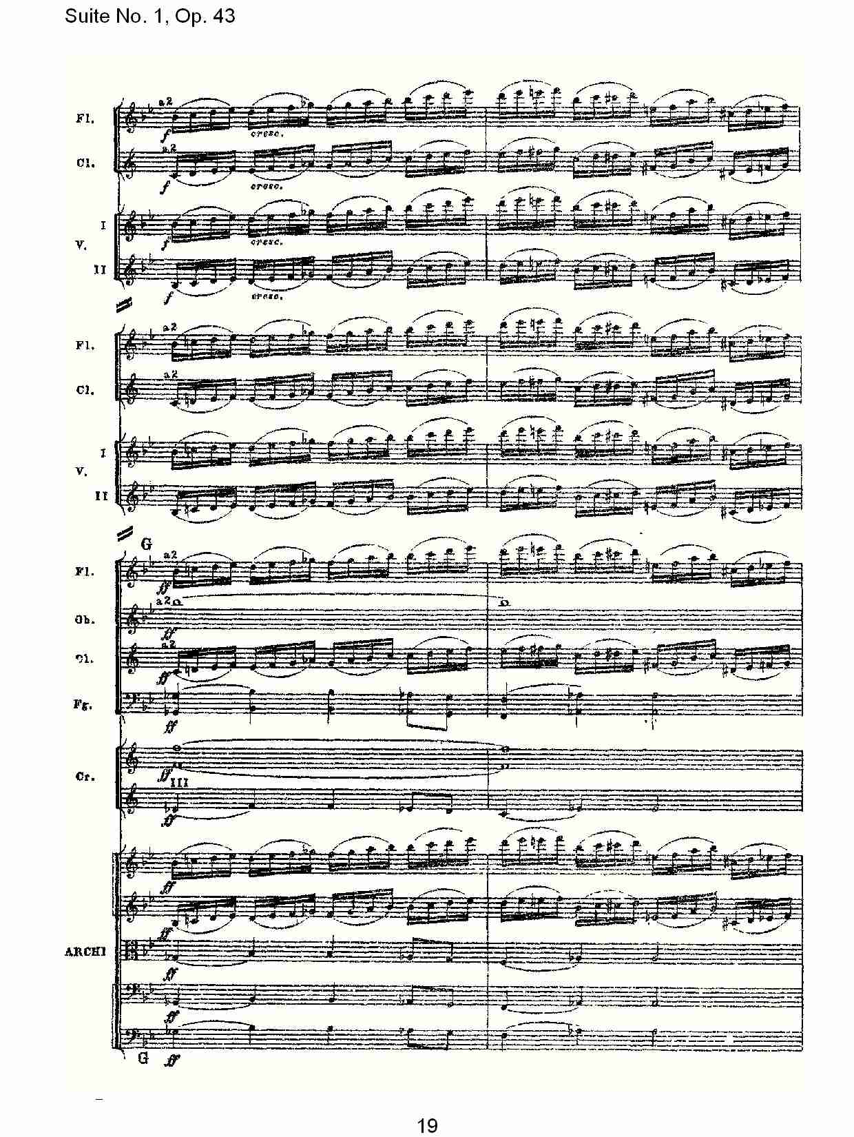 Suite No.1, Op.43   第一套曲,Op.43第五乐章（四）总谱（图4）
