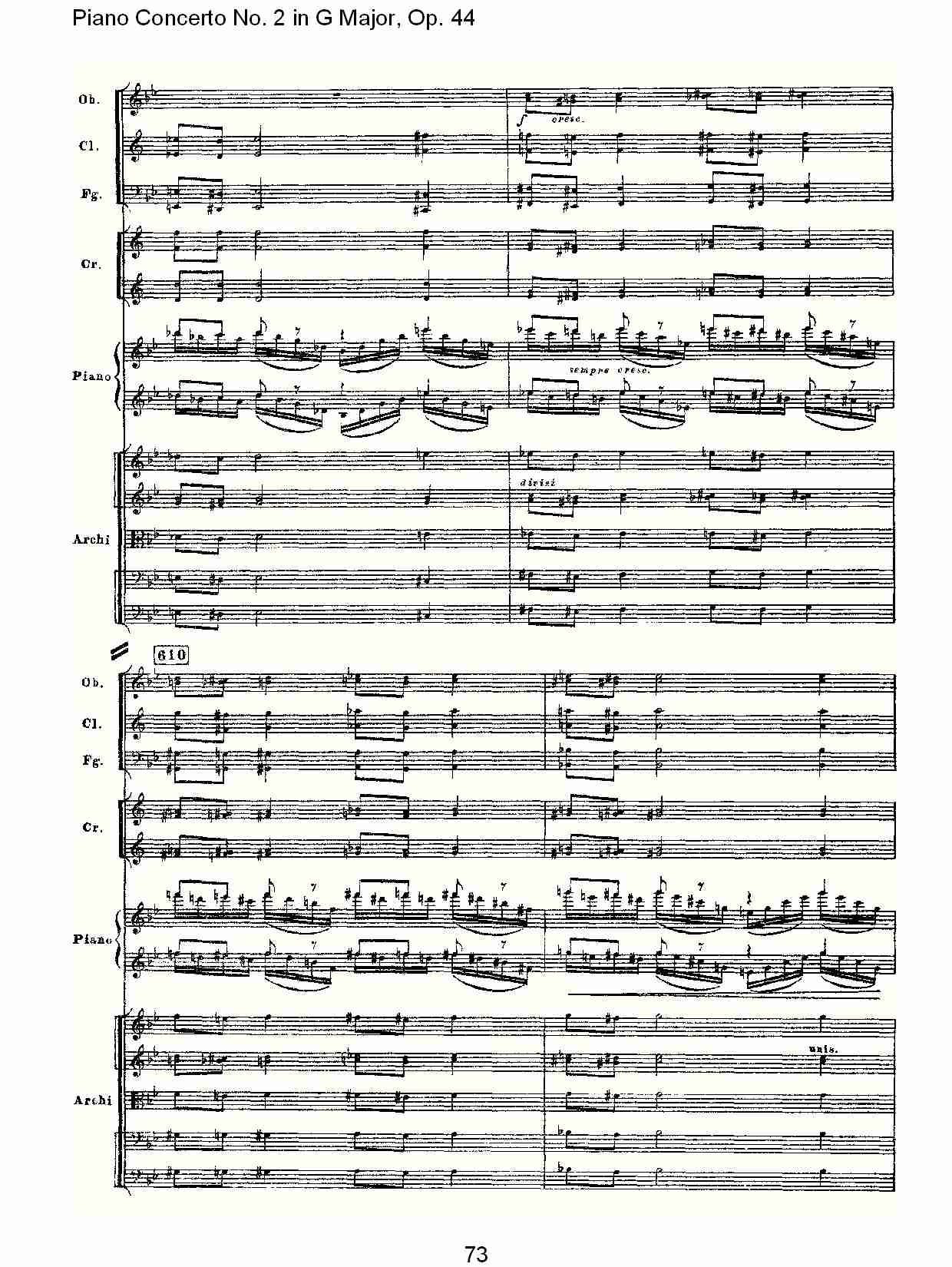 G大调第二钢琴协奏曲, Op.44第一乐章（十五）总谱（图3）
