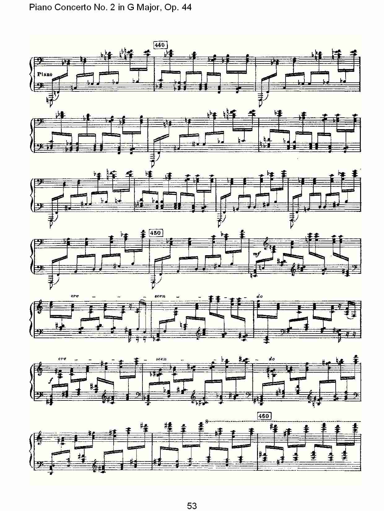 G大调第二钢琴协奏曲, Op.44第一乐章（十一）总谱（图3）