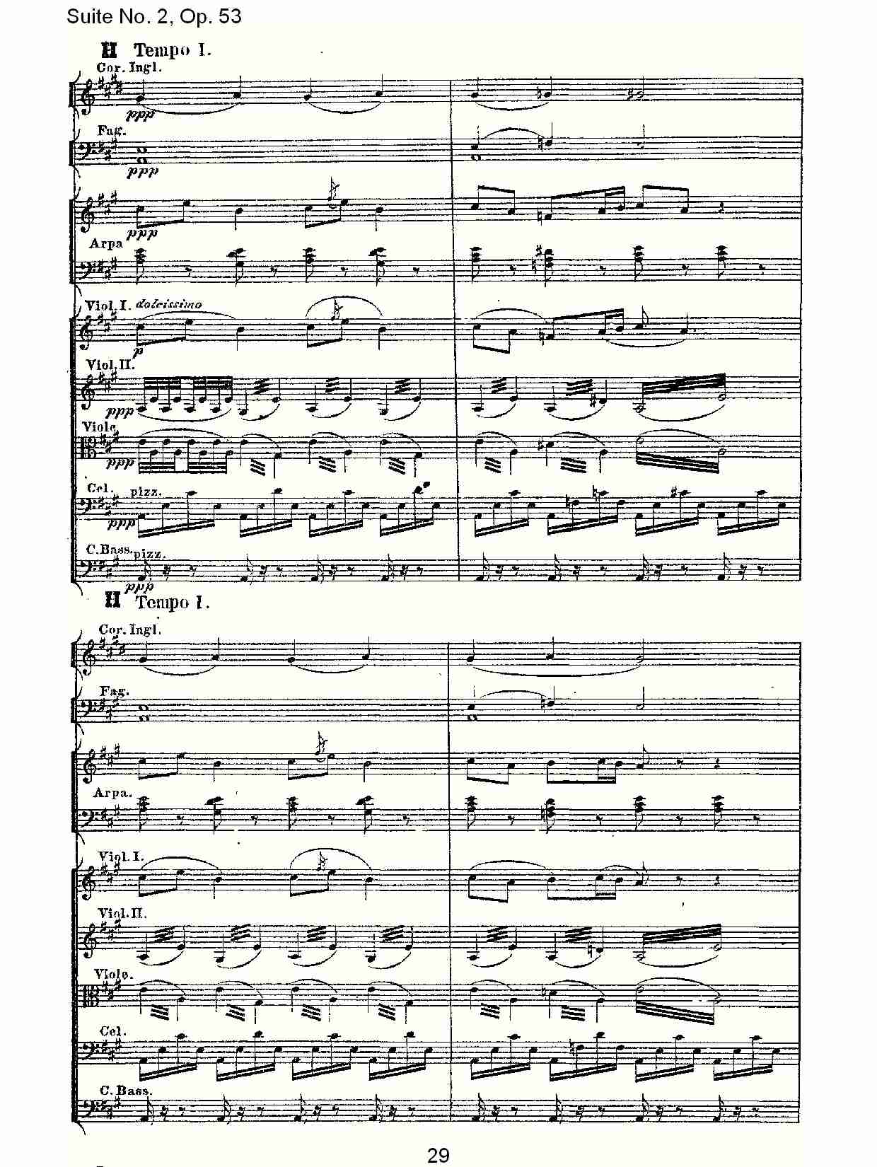 Suite No. 2, Op.53  第二套曲,Op.53第四乐章（六）总谱（图4）