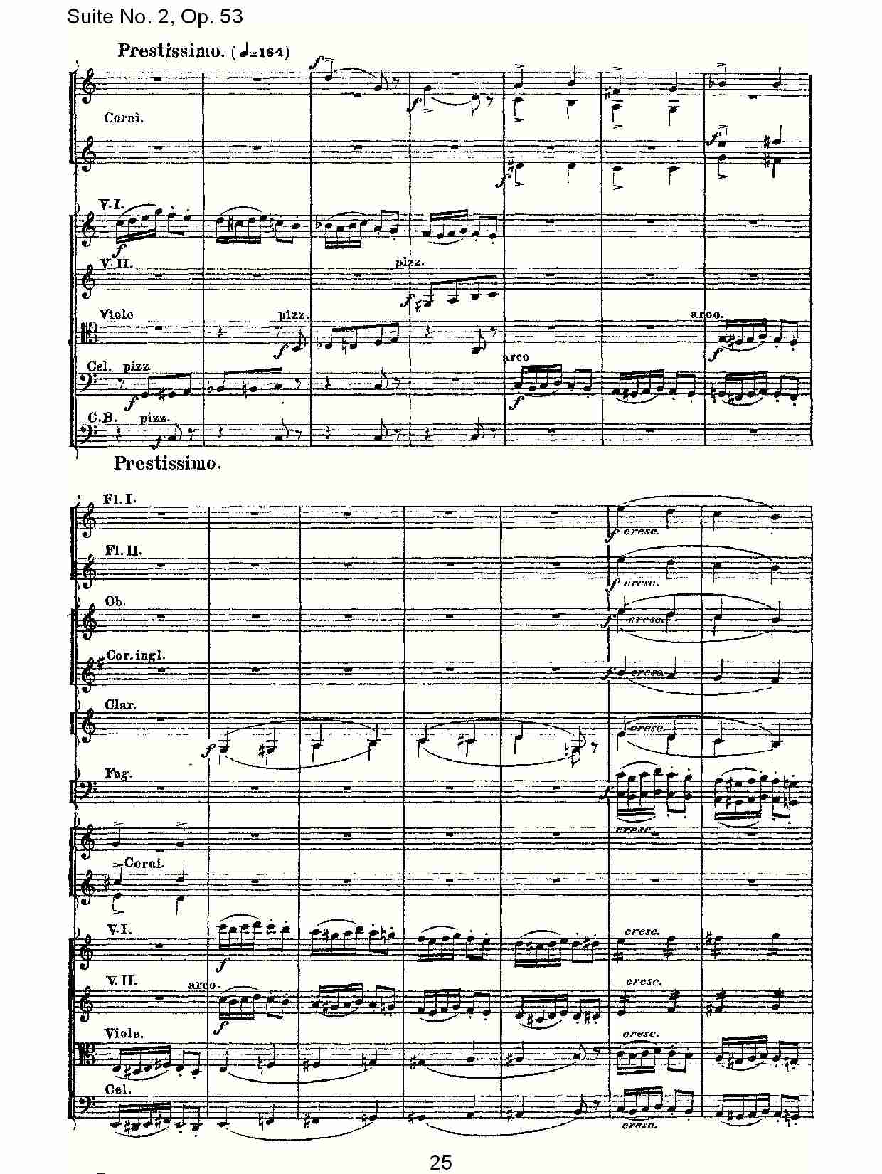 Suite No. 2, Op.53  第二套曲,Op.53第五乐章（五）总谱（图5）