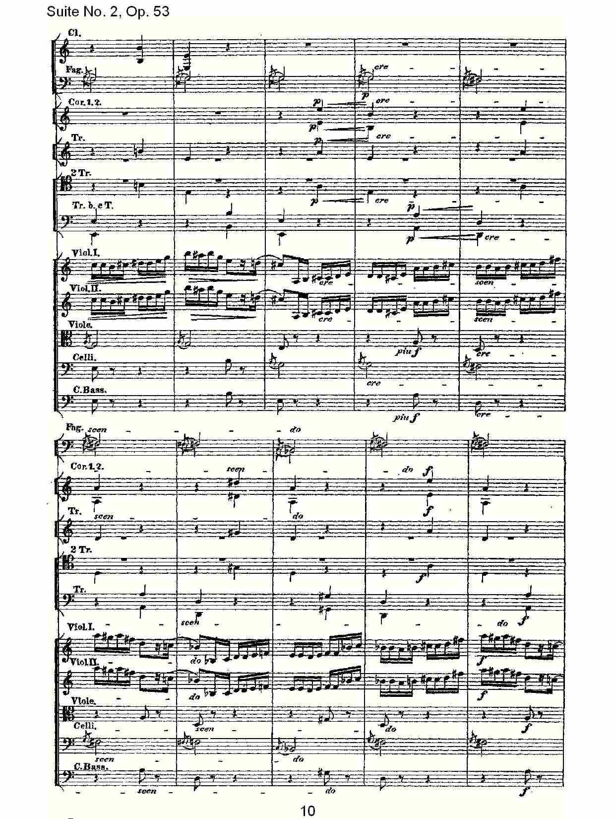 Suite No. 2, Op.53  第二套曲,Op.53第五乐章（二）总谱（图5）