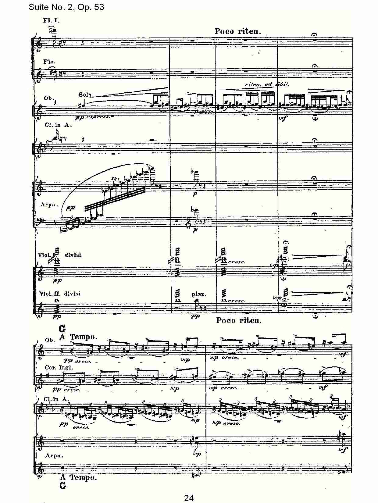 Suite No. 2, Op.53  第二套曲,Op.53第四乐章（五）总谱（图4）