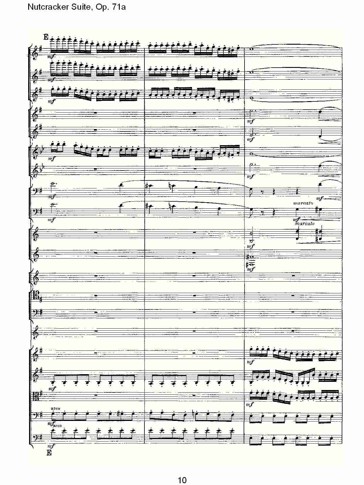Nutcracker Suite, Op.71a   胡桃铗套曲，Op.71a第二乐章（二）总谱（图5）